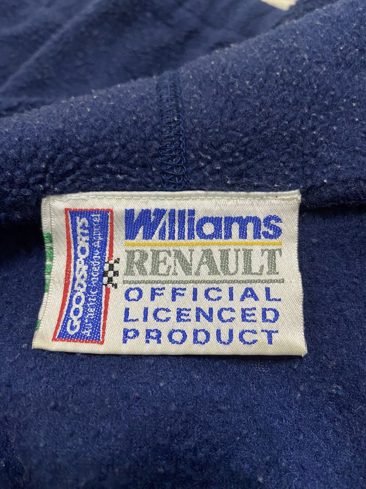 Gear for Sports Vintage 1995 Rothmans Racing William Renault Fleece Jacket Size US L / EU 52-54 / 3 - 8 Thumbnail