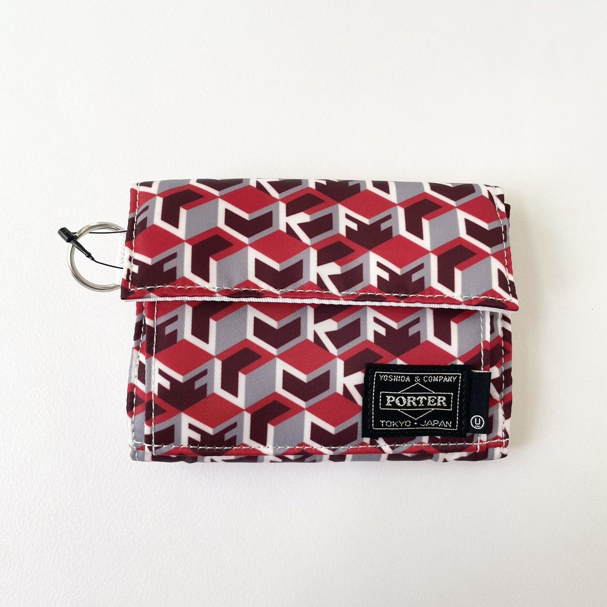 Porter × Undercover 'FUCK' Monogram Nylon Velcro Wallet | Grailed