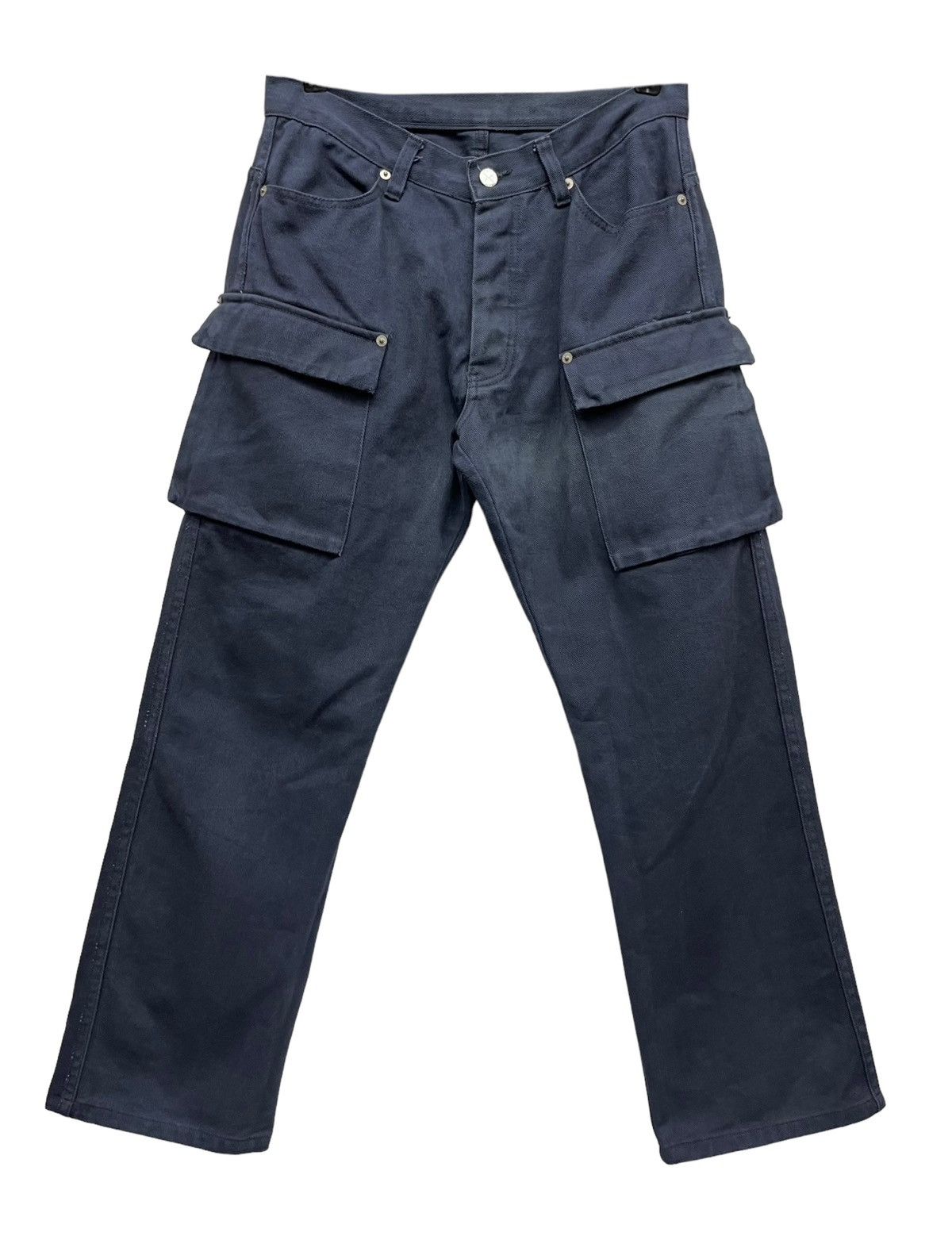 Final Home VERY RARE🔥VTG FINAL HOME ISSEY MIYAKE Sun Faded Cargo Pants Size US 30 / EU 46 - 2 Thumbnail