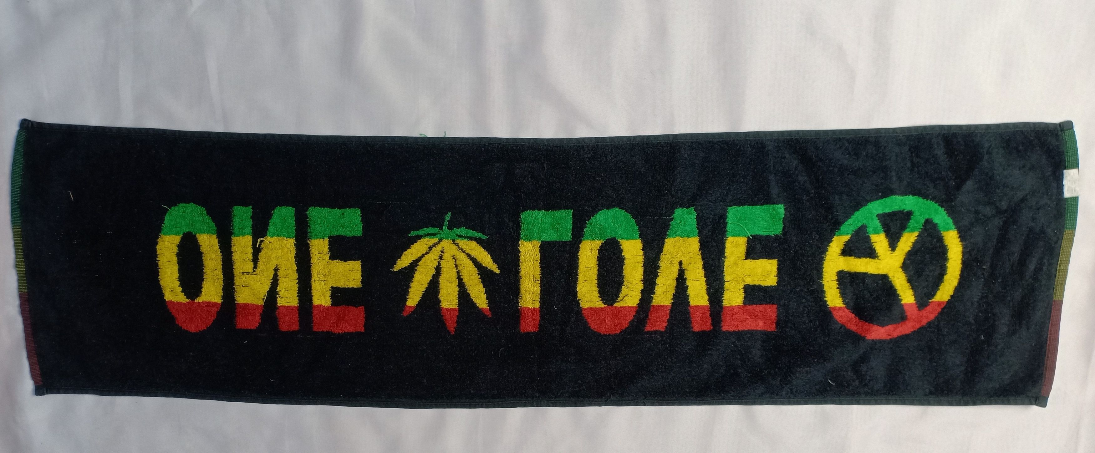 Band Tees Vintage Bob Marley One Love Scarf Muffler Towel Size ONE SIZE - 5 Thumbnail