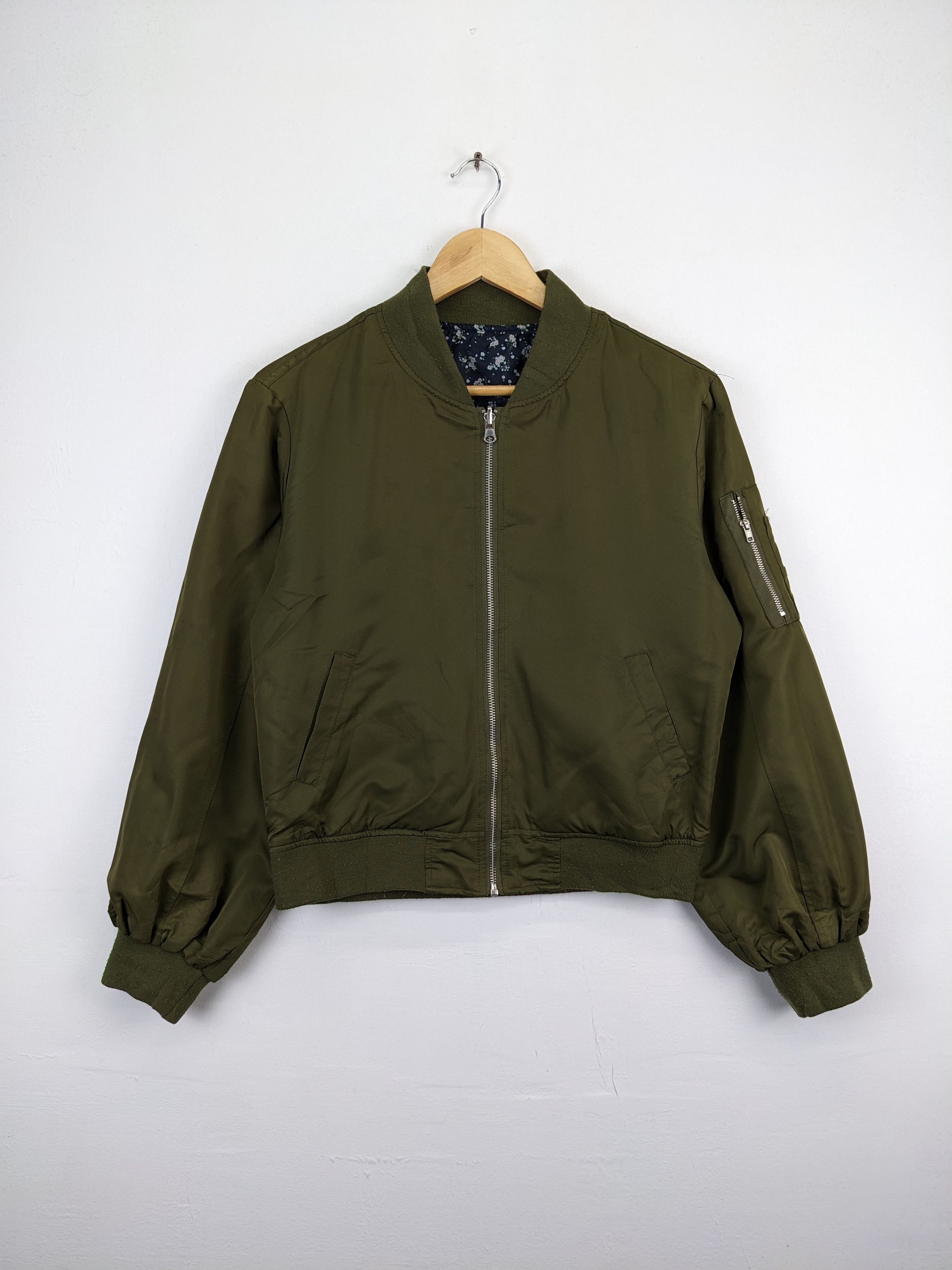 Japanese Brand × Vintage Vintage Bomber Jacket Reversible Flower Motif Size US S / EU 44-46 / 1 - 3 Thumbnail