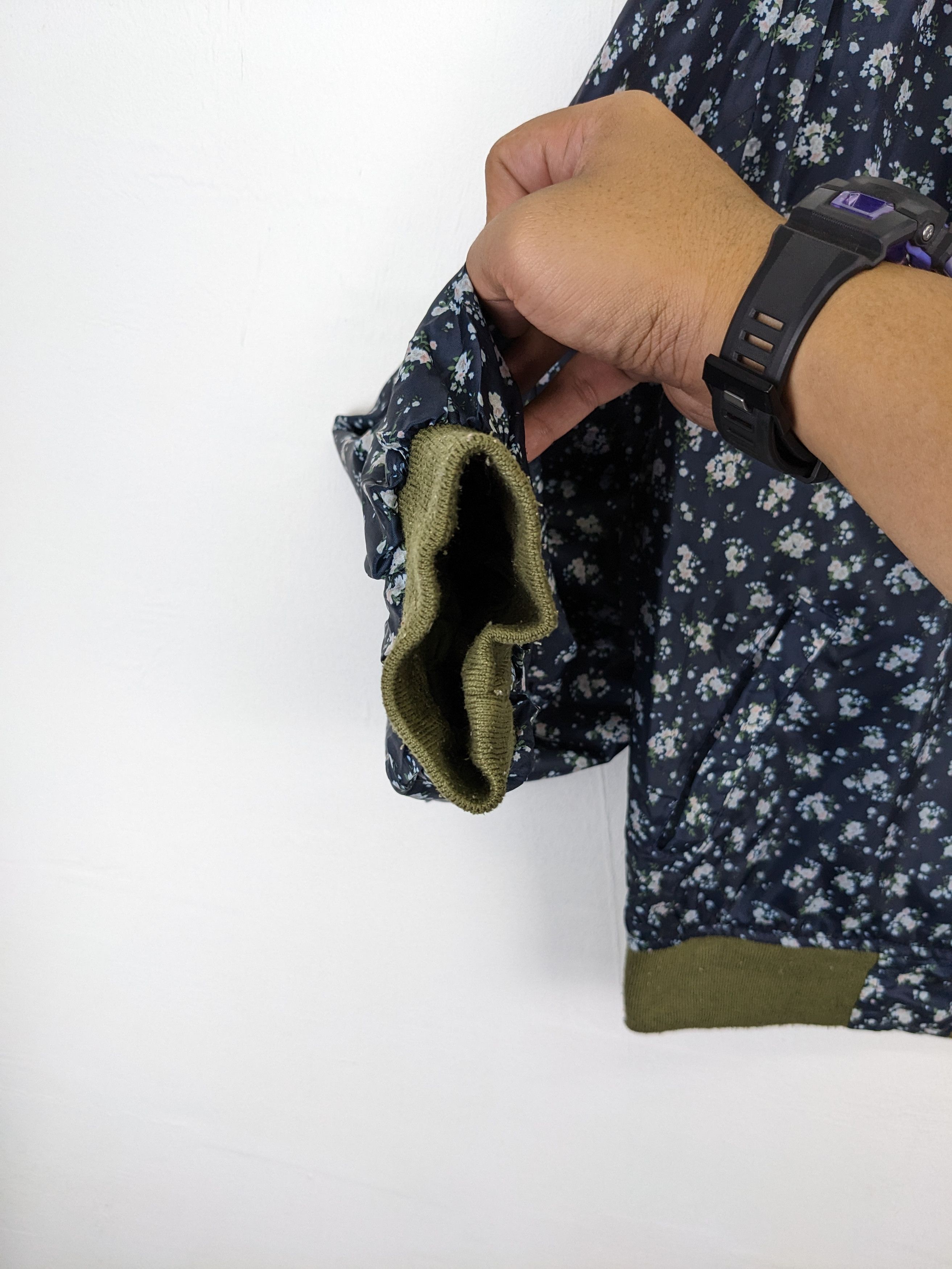 Japanese Brand × Vintage Vintage Bomber Jacket Reversible Flower Motif Size US S / EU 44-46 / 1 - 7 Thumbnail