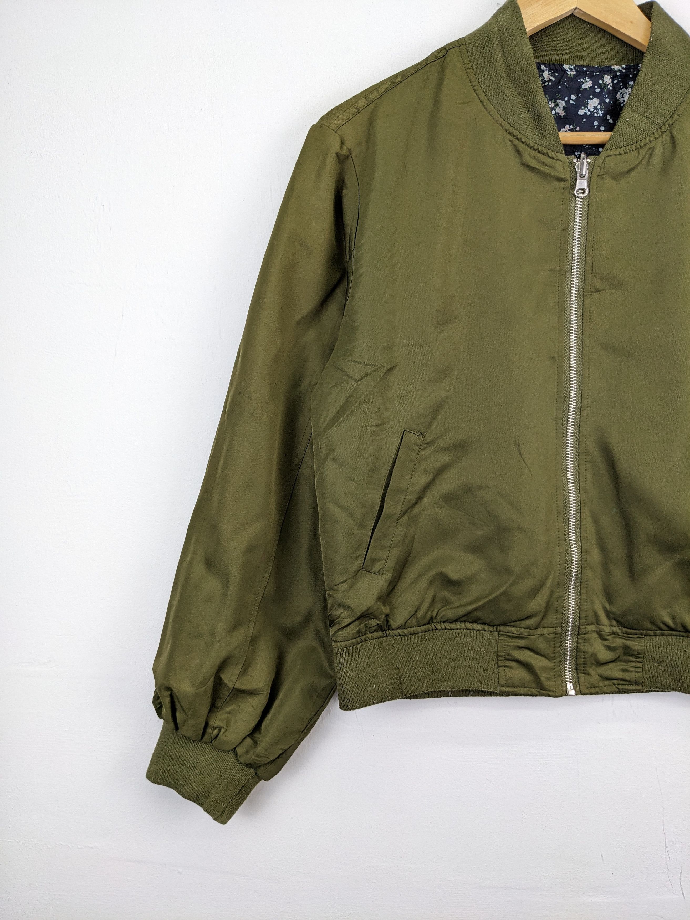 Japanese Brand × Vintage Vintage Bomber Jacket Reversible Flower Motif Size US S / EU 44-46 / 1 - 10 Thumbnail