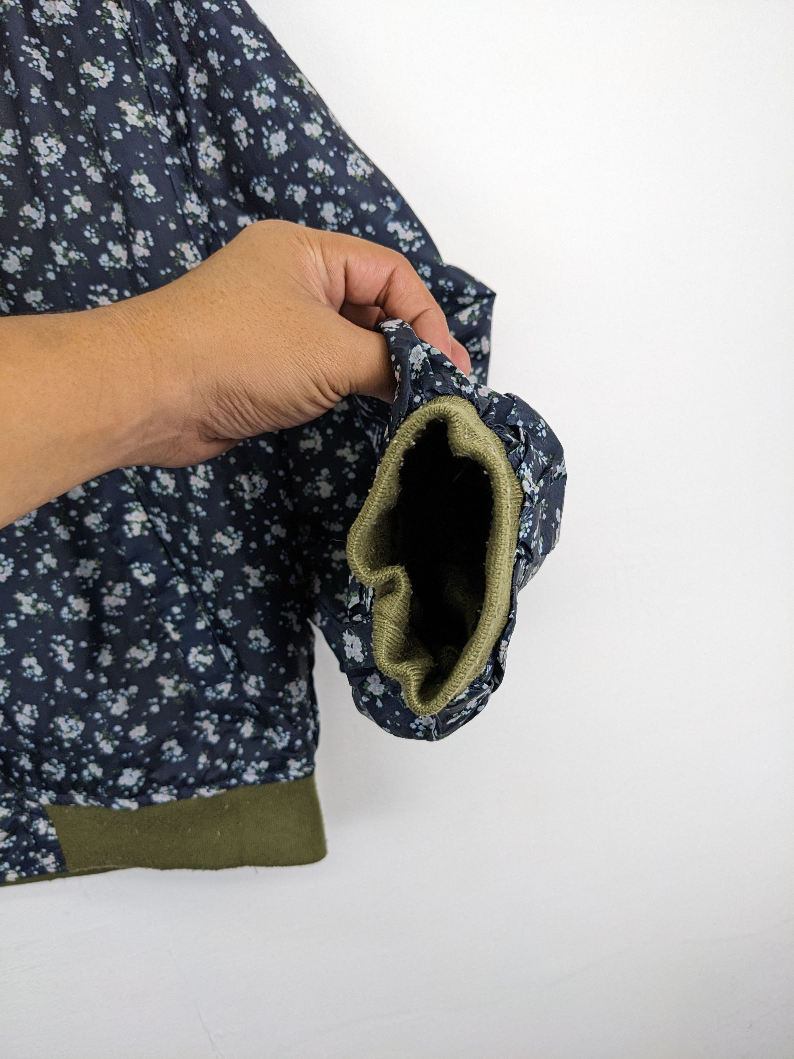 Japanese Brand × Vintage Vintage Bomber Jacket Reversible Flower Motif Size US S / EU 44-46 / 1 - 12 Thumbnail