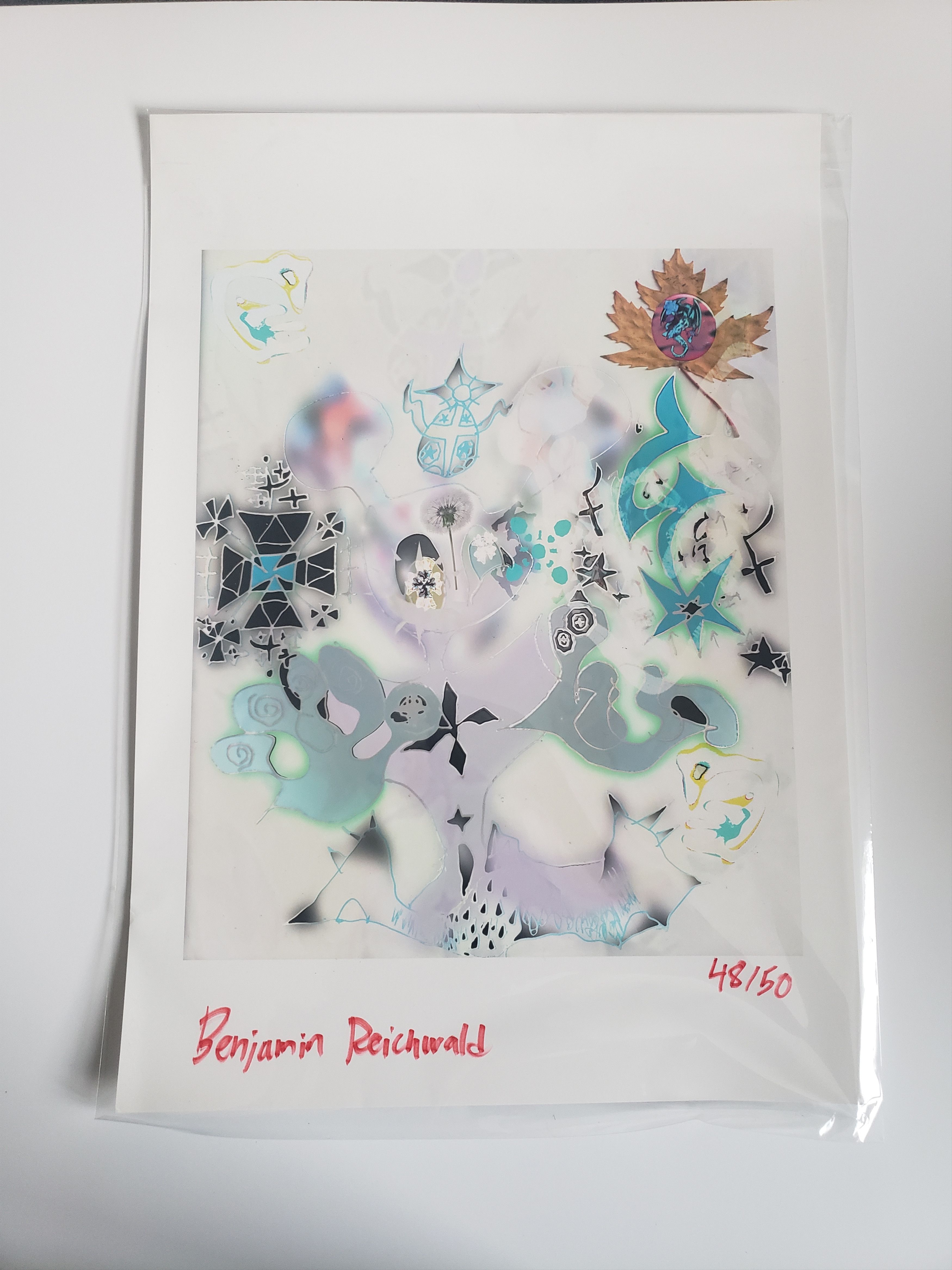 Drain Gang × Goth Money × Sad Boys Bladee "Eex" Print 48/50 Size ONE SIZE - 1 Thumbnail