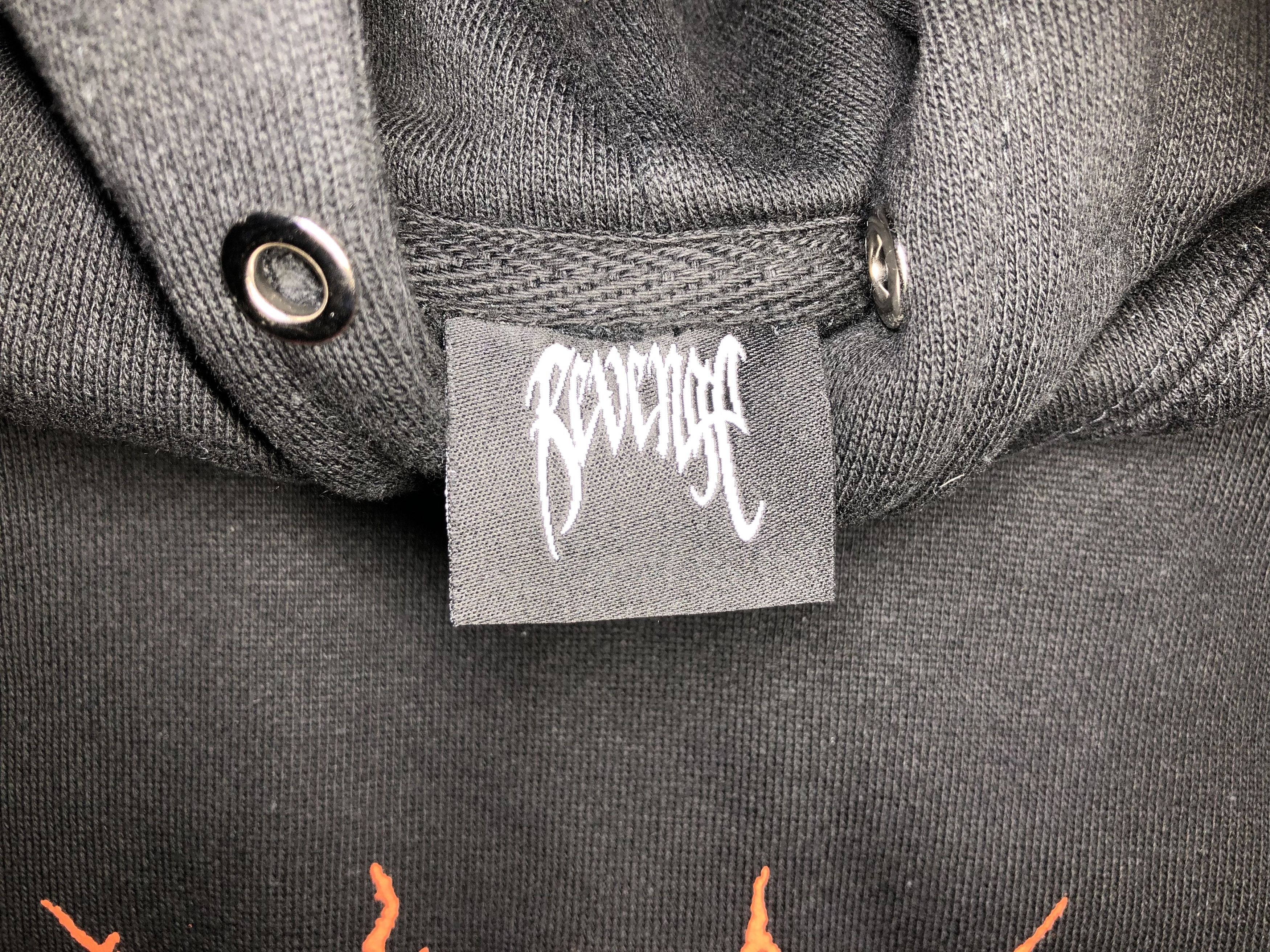 Revenge Lightning Hoodie Orange (DS)