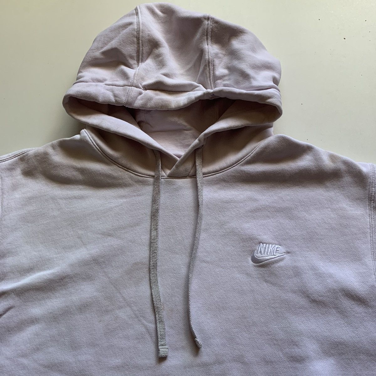 Nike Vintage 2000s Nike Embroidered Swoosh Hoodie Men's XL White Size US XL / EU 56 / 4 - 2 Thumbnail
