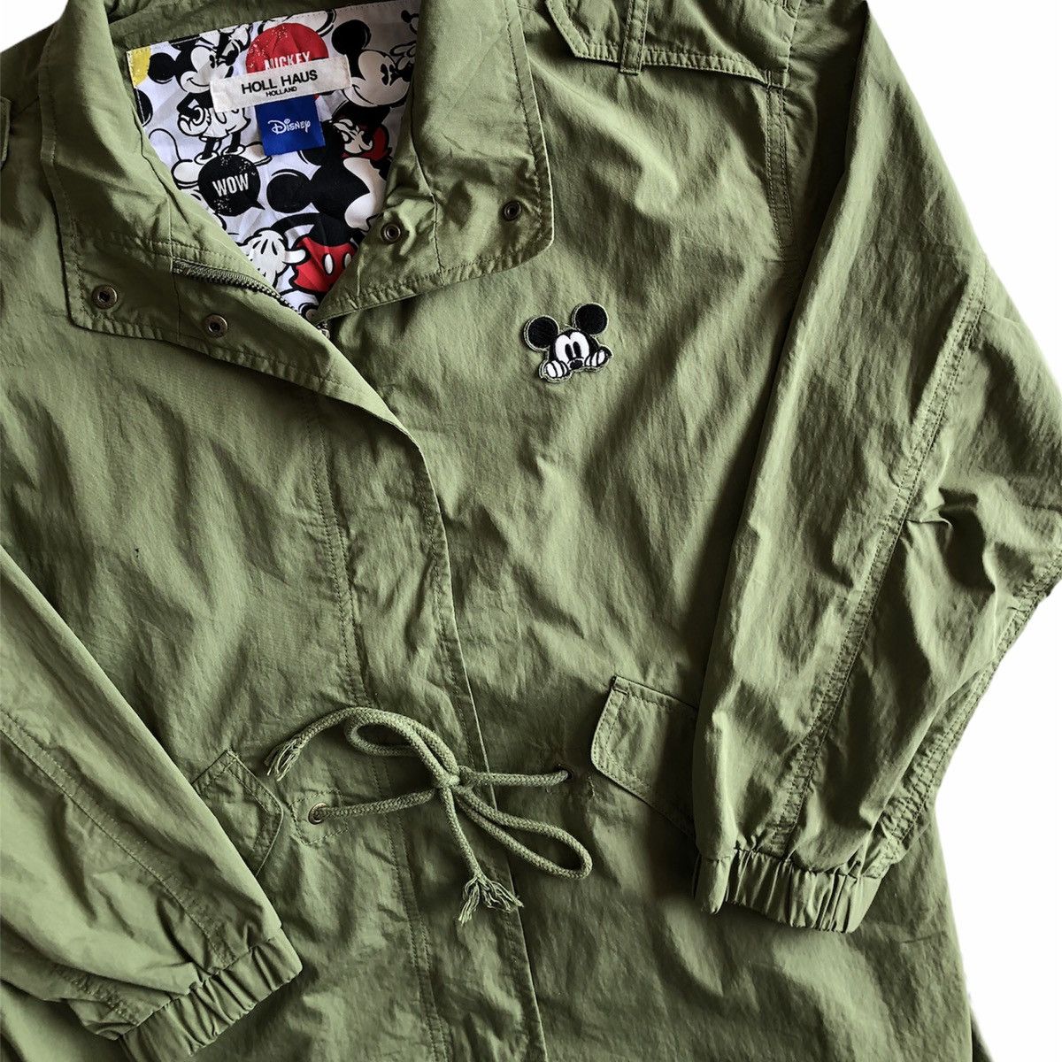 Cartoon Network Vintage Disney Mickey Mouse Military Parkas Jacket Size M / US 6-8 / IT 42-44 - 3 Thumbnail