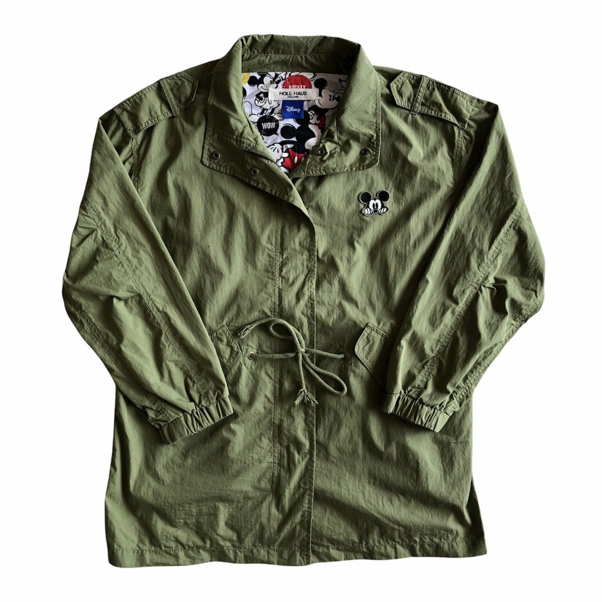 Cartoon Network Vintage Disney Mickey Mouse Military Parkas Jacket Size M / US 6-8 / IT 42-44 - 1 Thumbnail