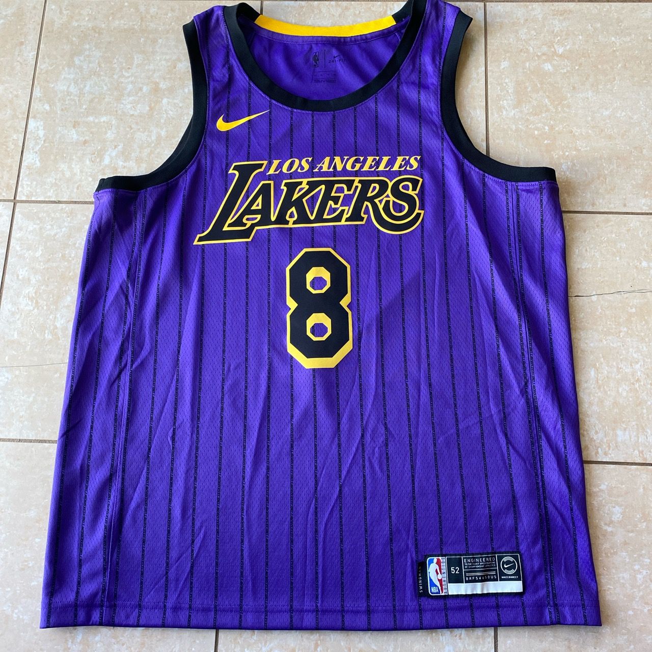 Kobe Bryant Los Angeles Lakers Nike Icon Edition Swingman Jersey