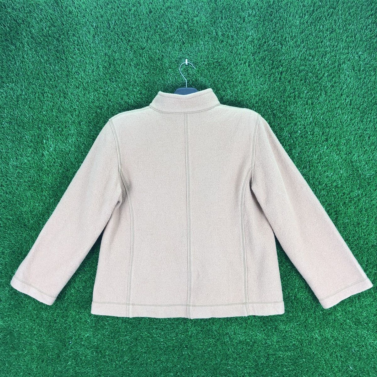 Designer × Vintage Vintage Wool Zipper Women Jacket by Jane More Size M / US 6-8 / IT 42-44 - 4 Thumbnail