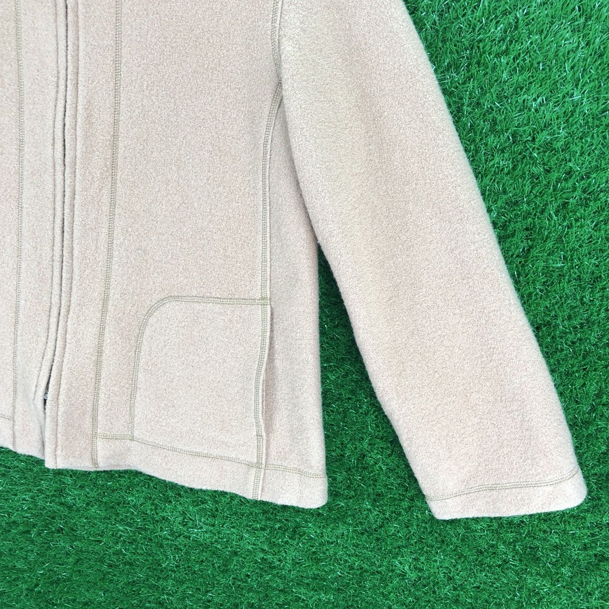 Designer × Vintage Vintage Wool Zipper Women Jacket by Jane More Size M / US 6-8 / IT 42-44 - 3 Thumbnail