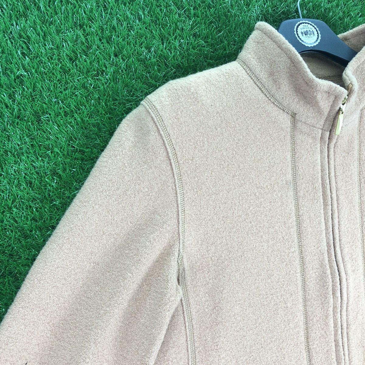 Designer × Vintage Vintage Wool Zipper Women Jacket by Jane More Size M / US 6-8 / IT 42-44 - 2 Thumbnail