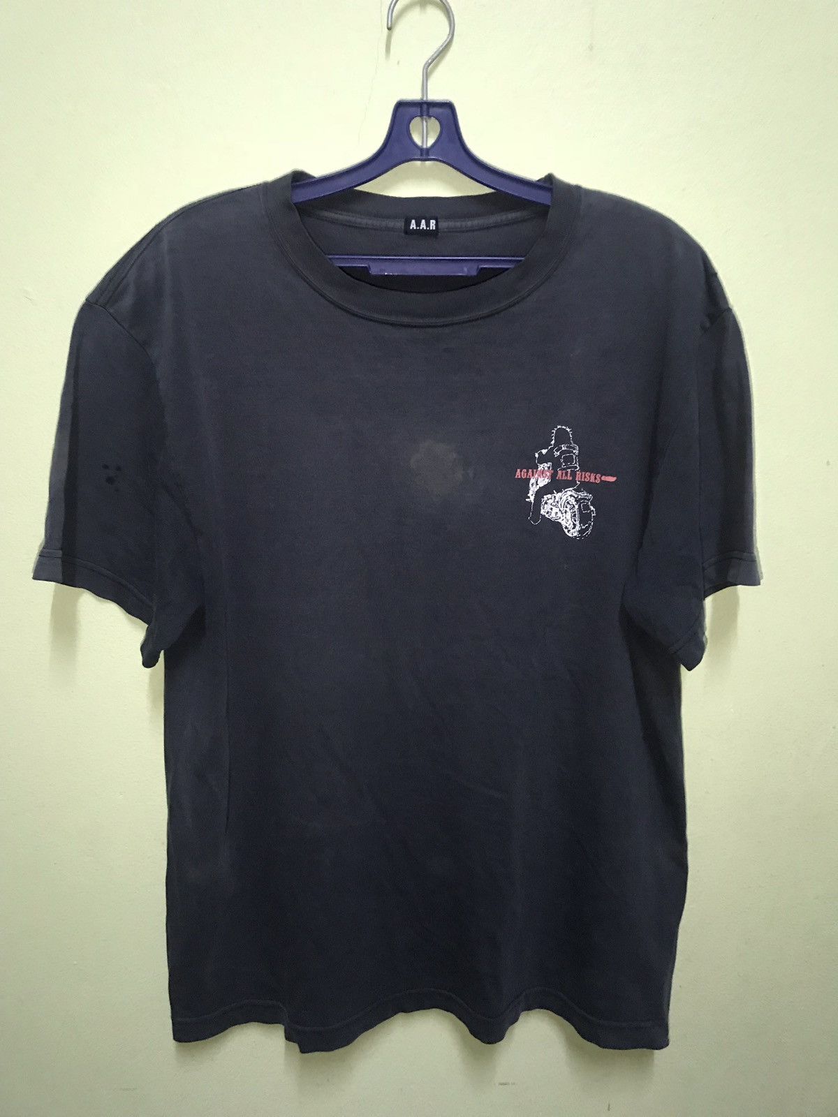 Japanese Brand × Vintage × Yohji Yamamoto Against All Risks By Yohji Yamamoto Faded Size US M / EU 48-50 / 2 - 1 Thumbnail
