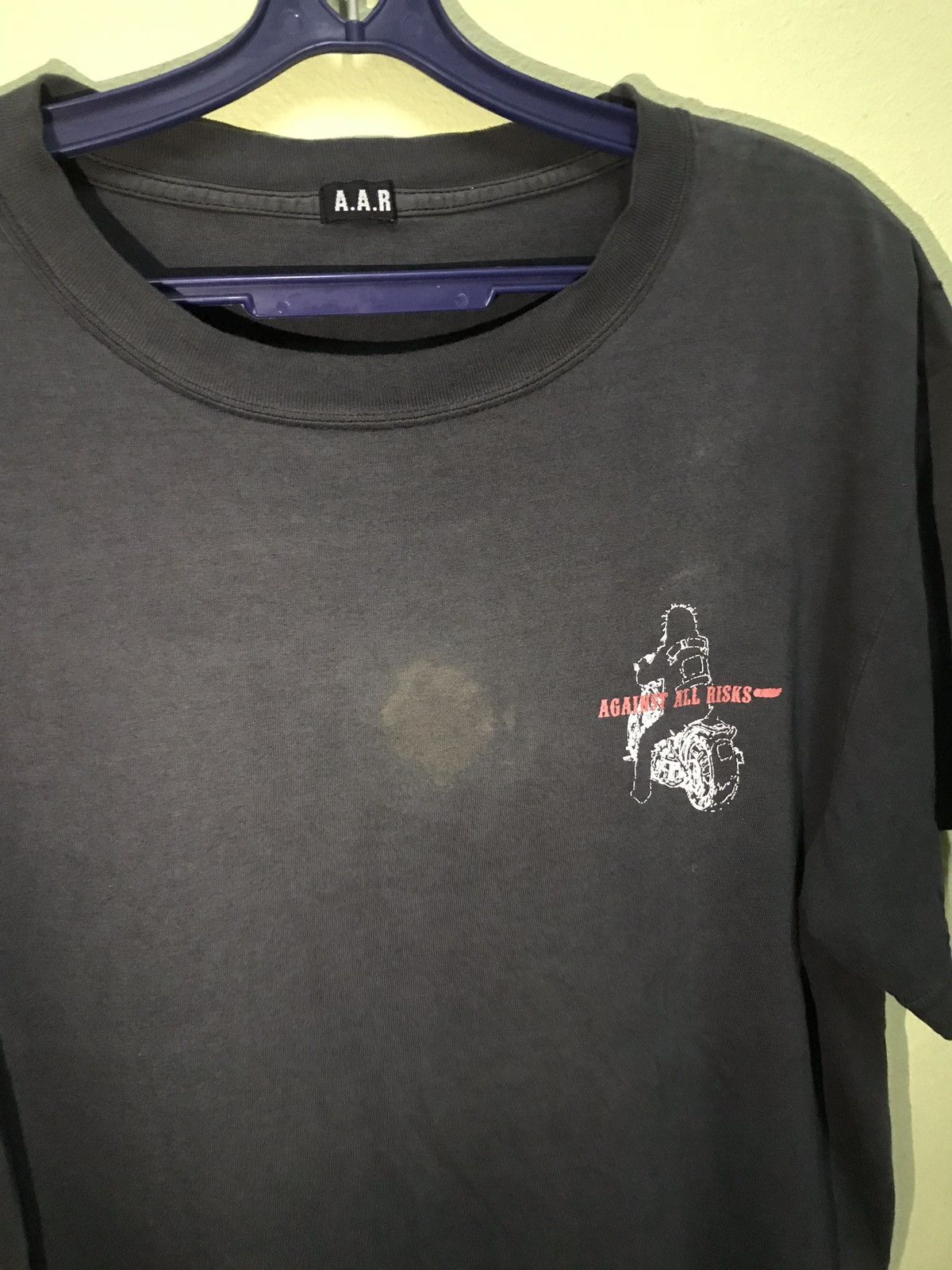 Japanese Brand × Vintage × Yohji Yamamoto Against All Risks By Yohji Yamamoto Faded Size US M / EU 48-50 / 2 - 2 Thumbnail