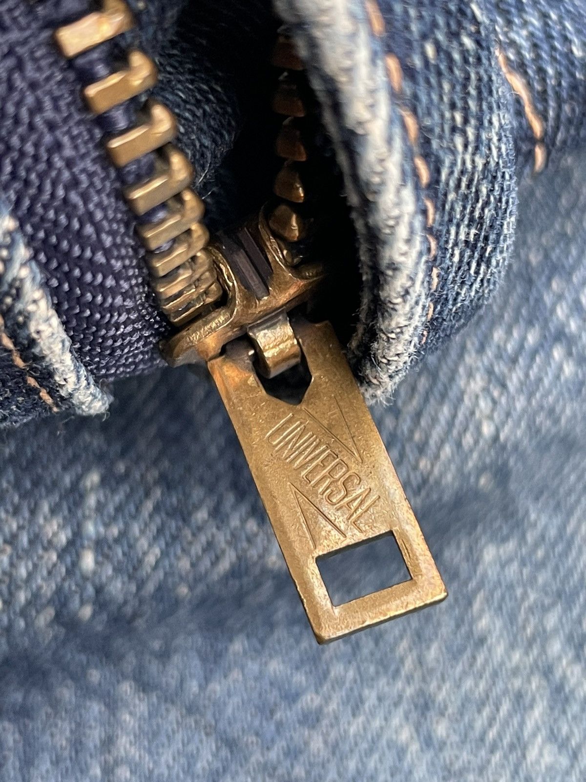 Japanese Brand × Vintage Sacrifice Union Made Vintage Selvedge Redline Distressed Size US 34 / EU 50 - 19 Thumbnail