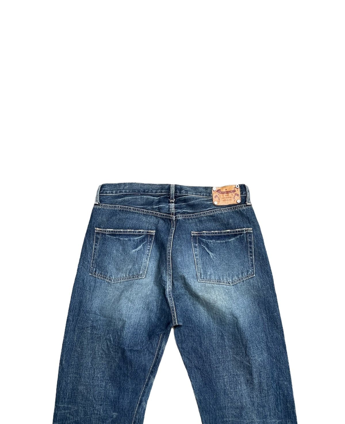 Japanese Brand × Vintage Sacrifice Union Made Vintage Selvedge Redline Distressed Size US 34 / EU 50 - 14 Thumbnail