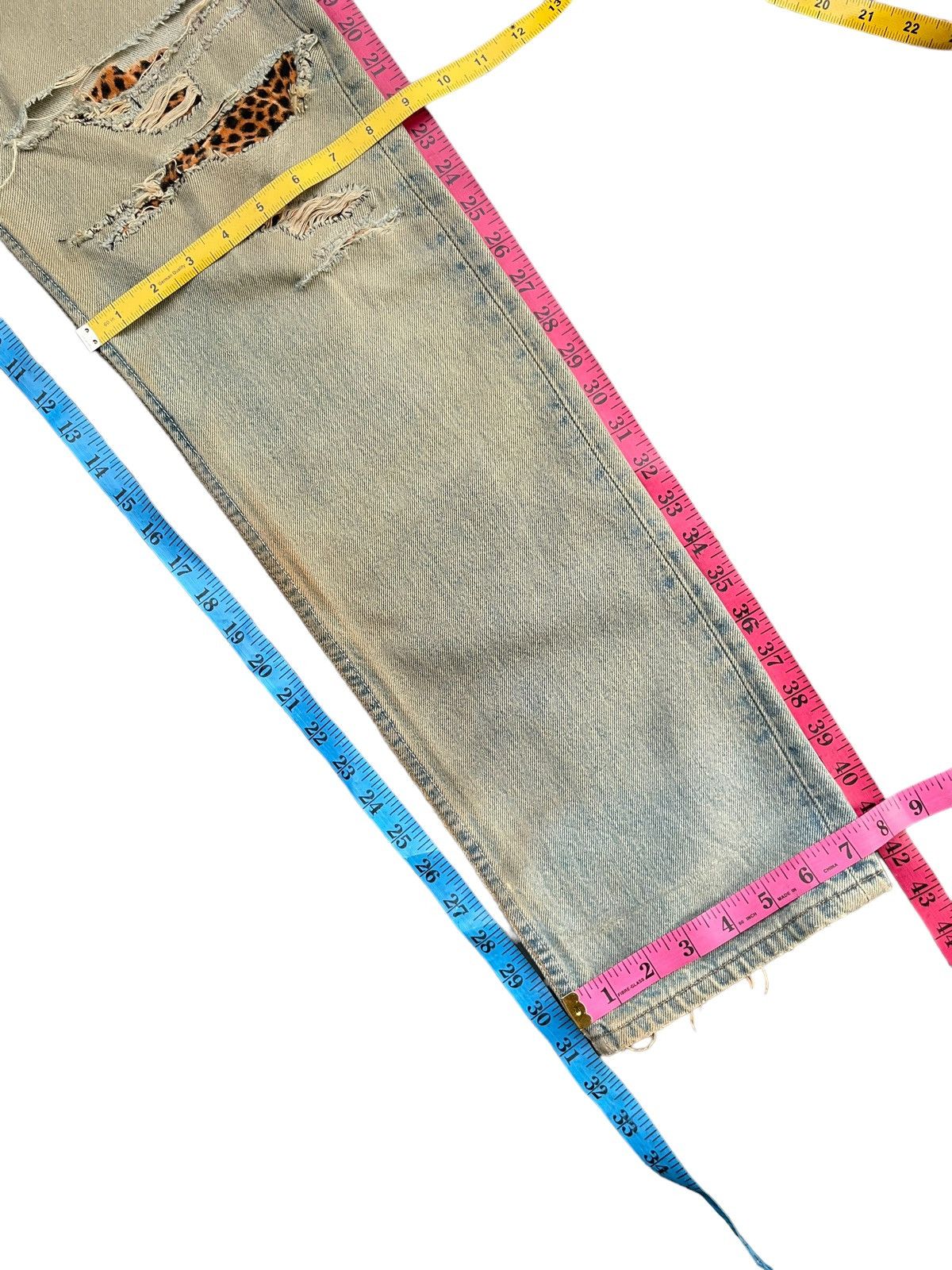 Levi's × Vintage Vintage 1998 Levis 501 e Women Faded Distresed Denim Size 31" - 24 Thumbnail