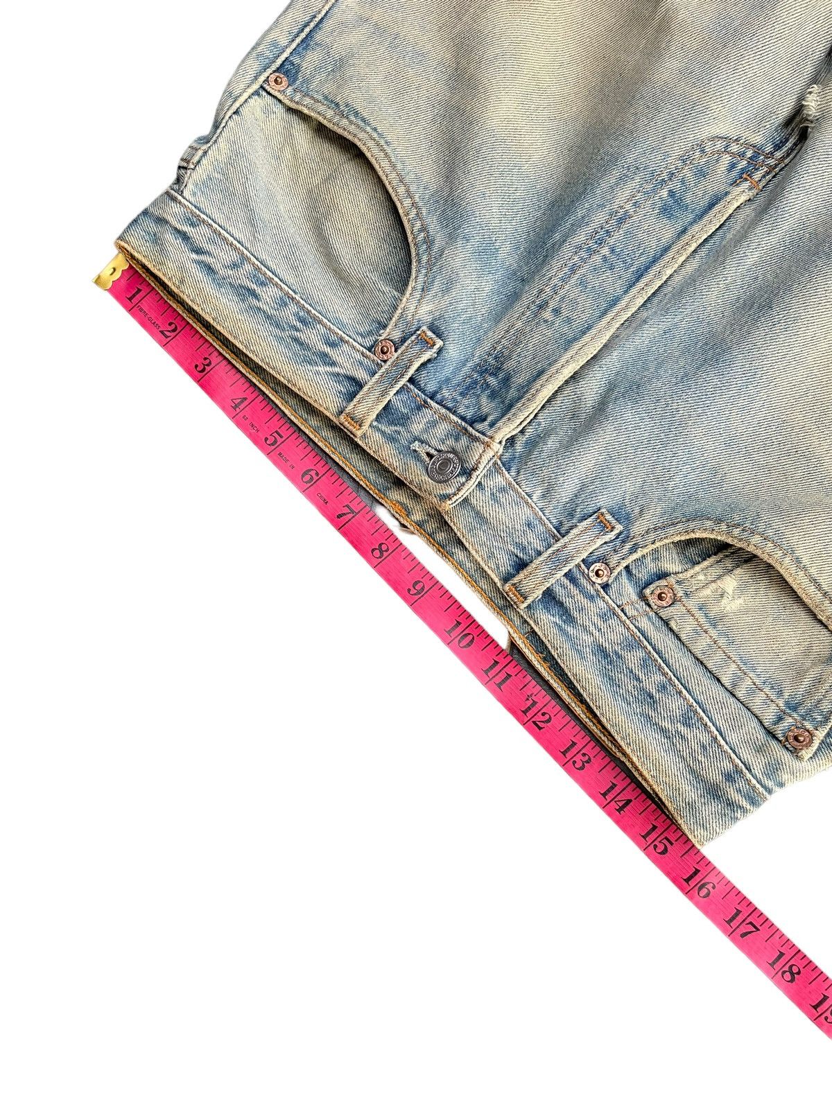Levi's × Vintage Vintage 1998 Levis 501 e Women Faded Distresed Denim Size 31" - 22 Thumbnail