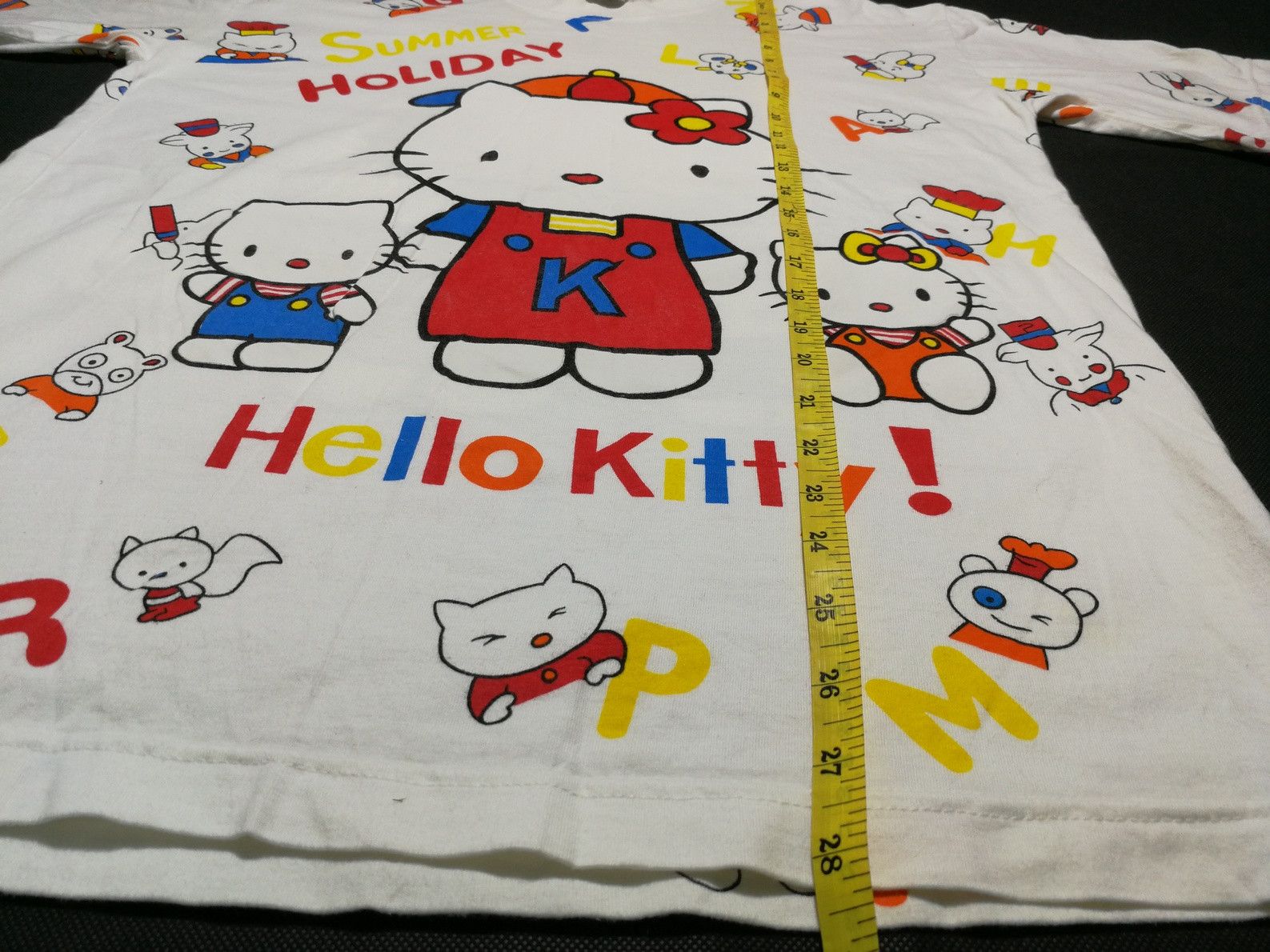 Cartoon Network × Vintage Hello Kitty Cartoon All Over Printed Cute Graphic Tee Size L / US 10 / IT 46 - 6 Thumbnail