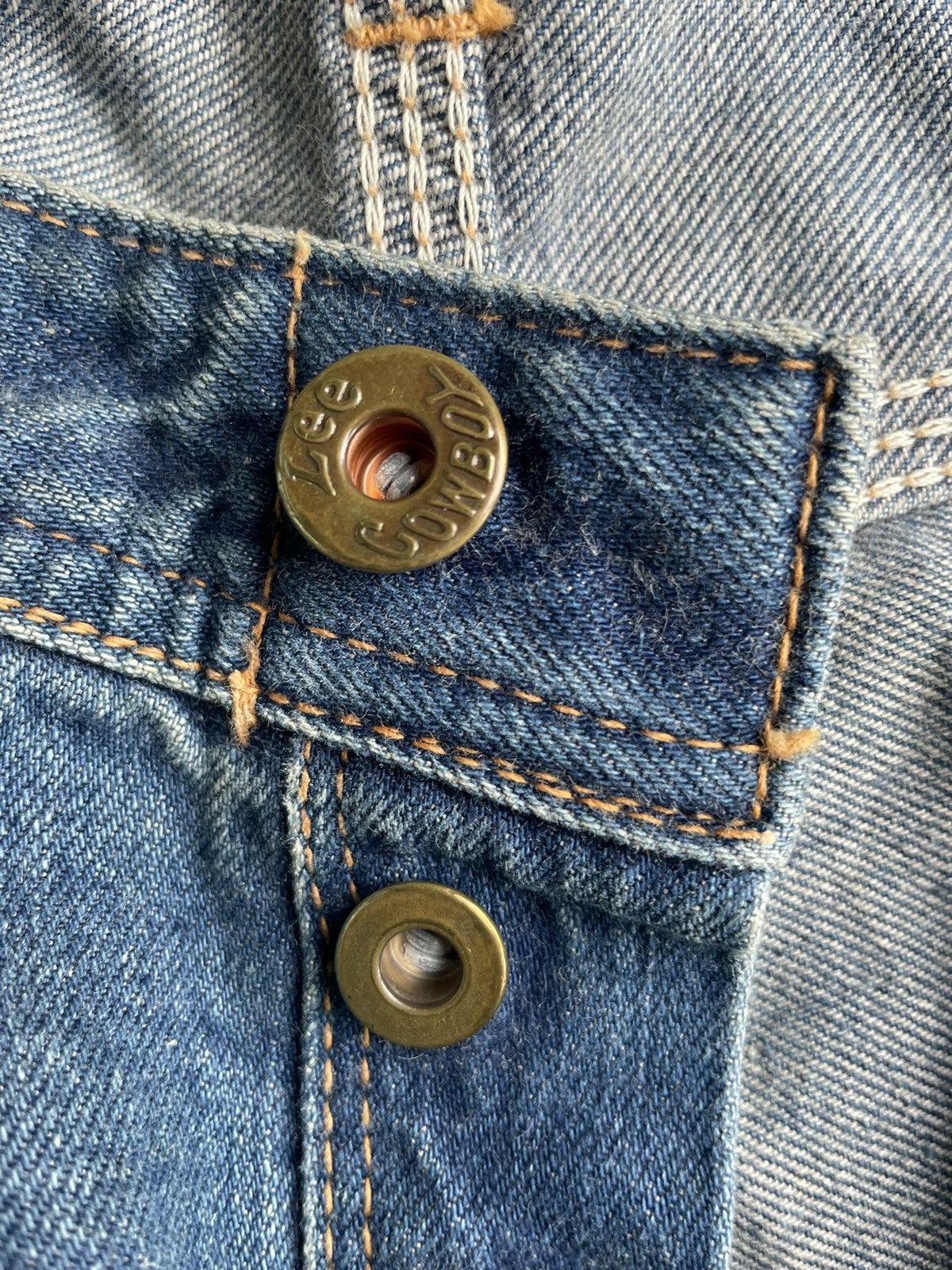 Lee × Vintage Lee Cowboy 101 Vintage Selvedge Denim Size US 33 - 25 Thumbnail