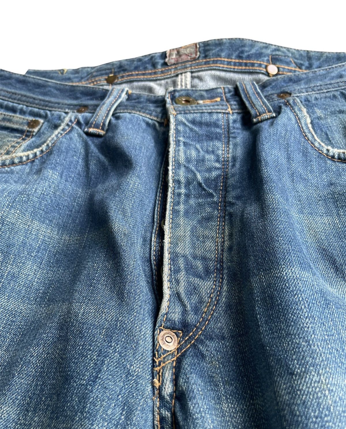 Lee × Vintage Lee Cowboy 101 Vintage Selvedge Denim Size US 33 - 9 Thumbnail