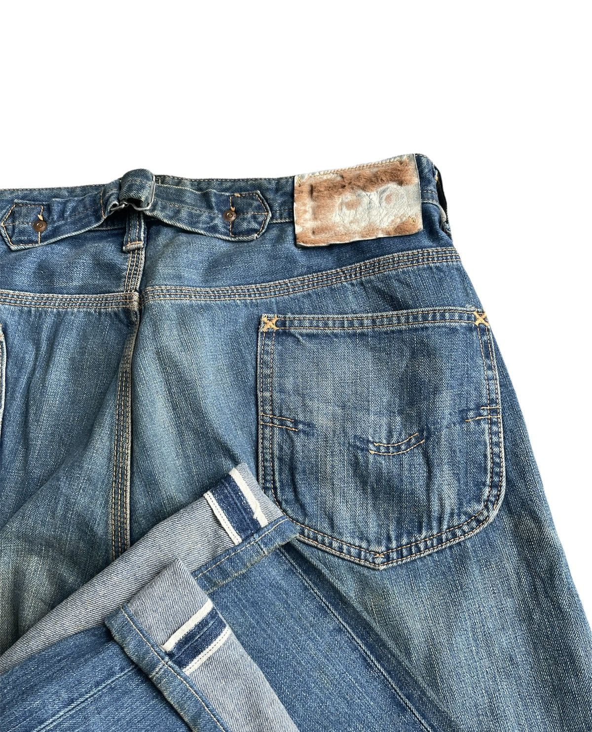 Lee × Vintage Lee Cowboy 101 Vintage Selvedge Denim Size US 33 - 17 Thumbnail
