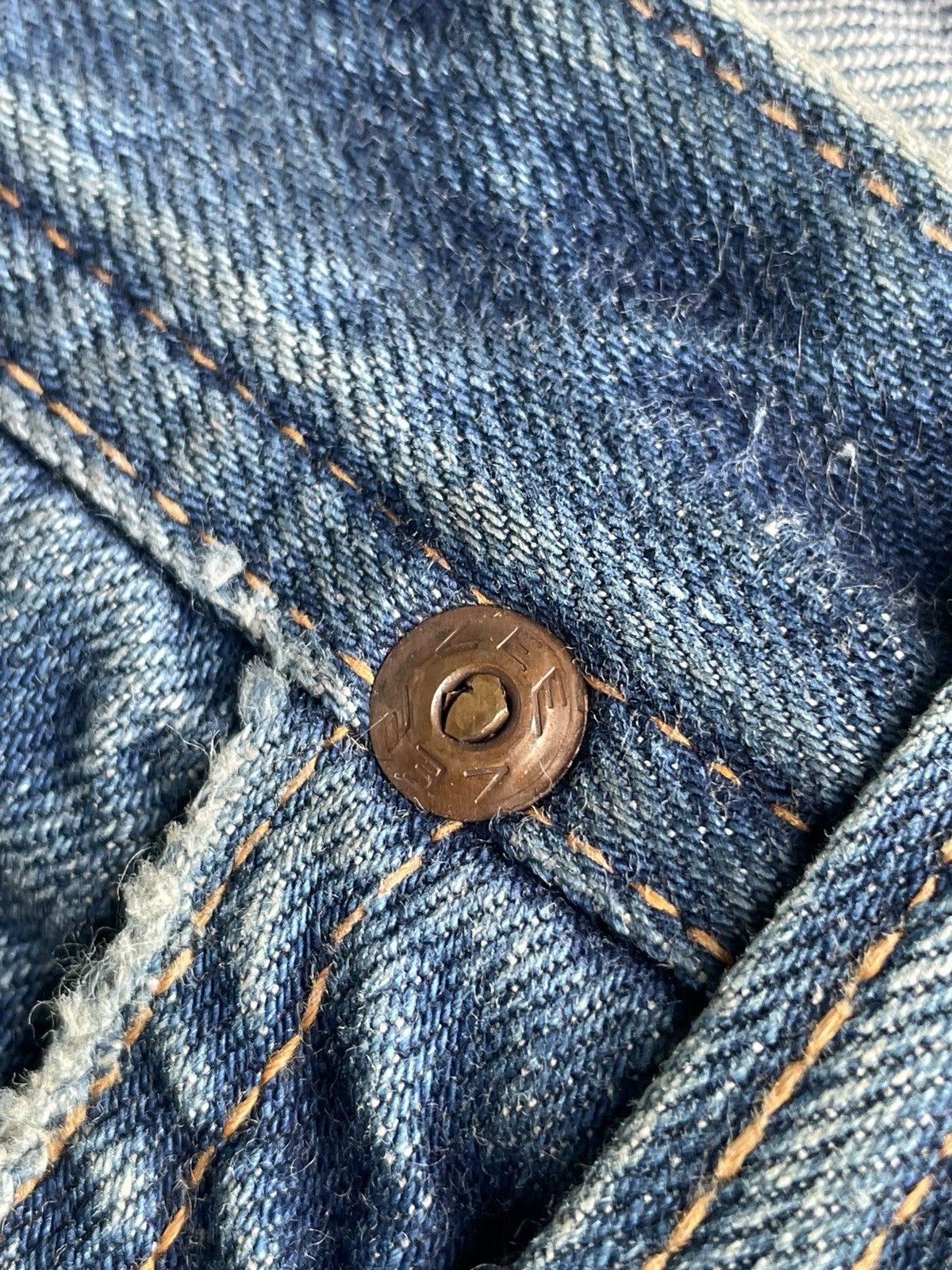 Lee × Vintage Lee Cowboy 101 Vintage Selvedge Denim Size US 33 - 24 Thumbnail