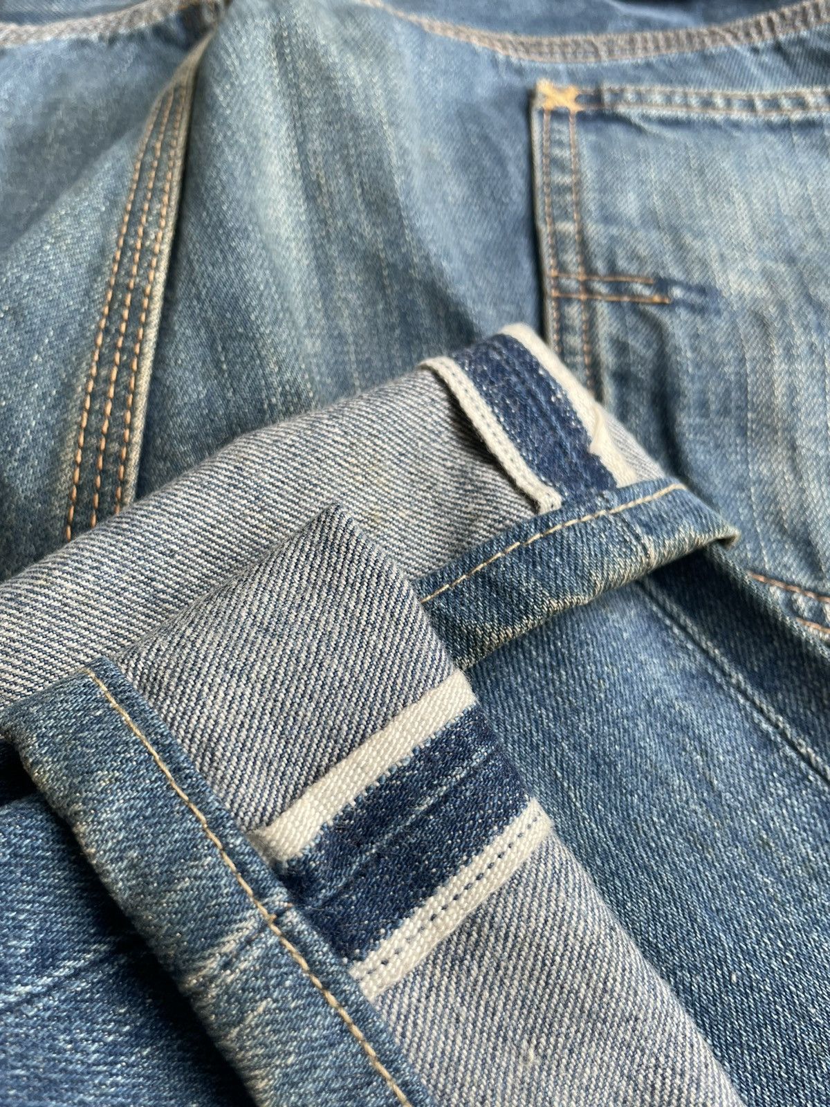 Lee × Vintage Lee Cowboy 101 Vintage Selvedge Denim Size US 33 - 18 Thumbnail
