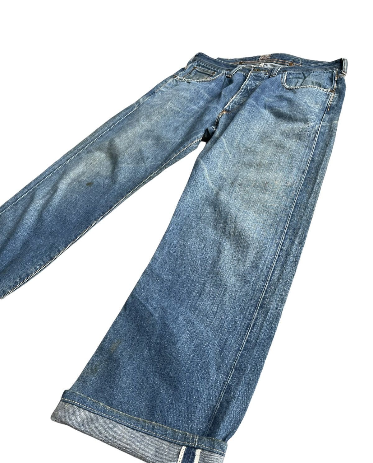 Lee × Vintage Lee Cowboy 101 Vintage Selvedge Denim Size US 33 - 4 Thumbnail