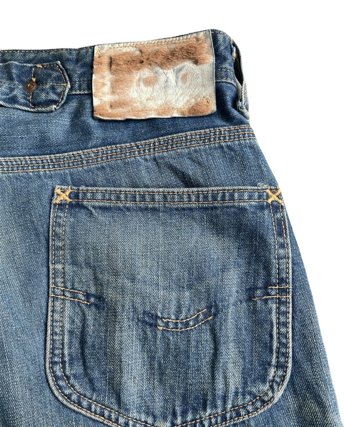Lee × Vintage Lee Cowboy 101 Vintage Selvedge Denim Size US 33 - 16 Thumbnail