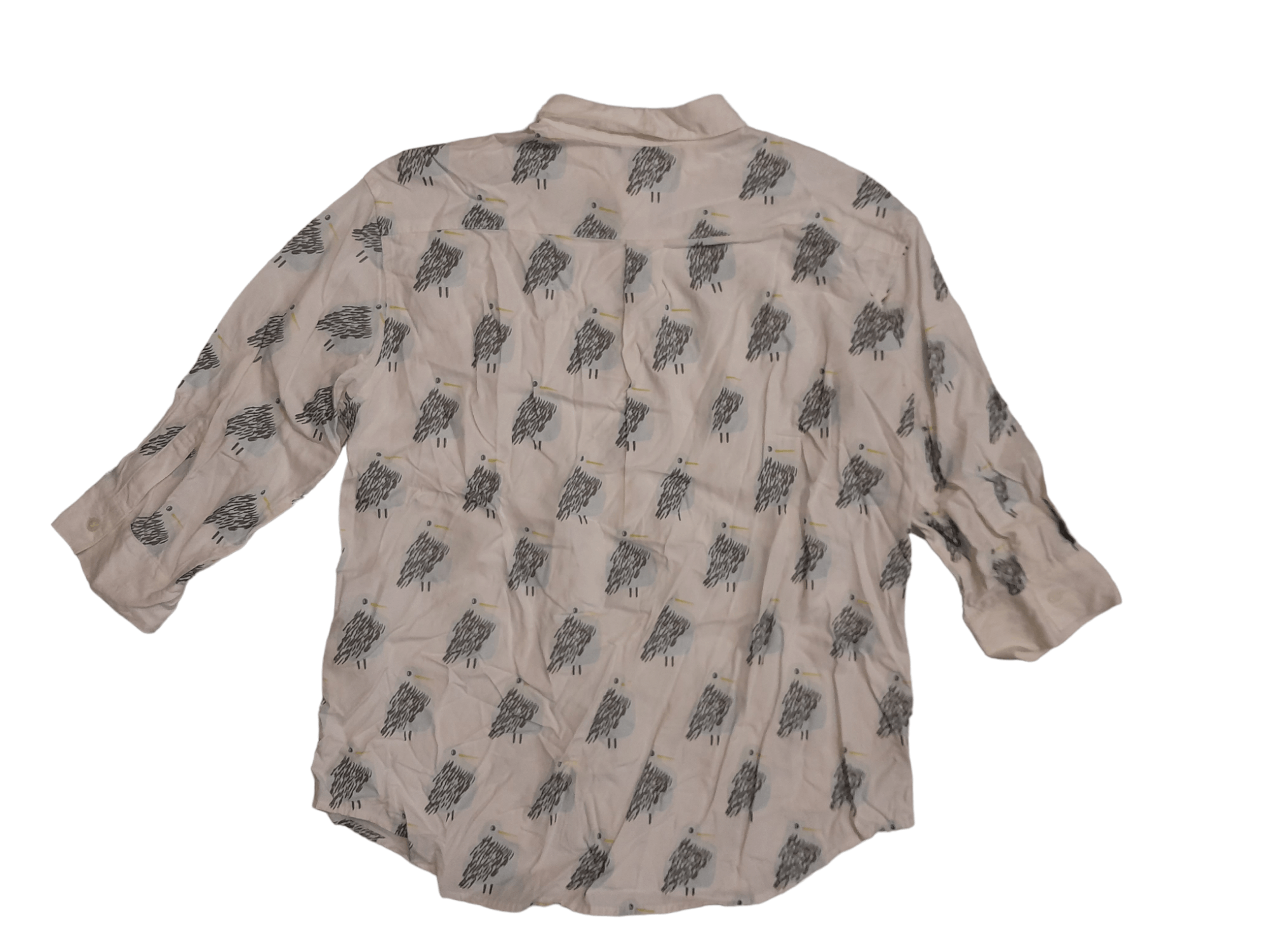 Issey Miyake × Ne-Net Ne-Net Issey Miyake Shirt Blouse (E889) Size M / US 6-8 / IT 42-44 - 4 Thumbnail