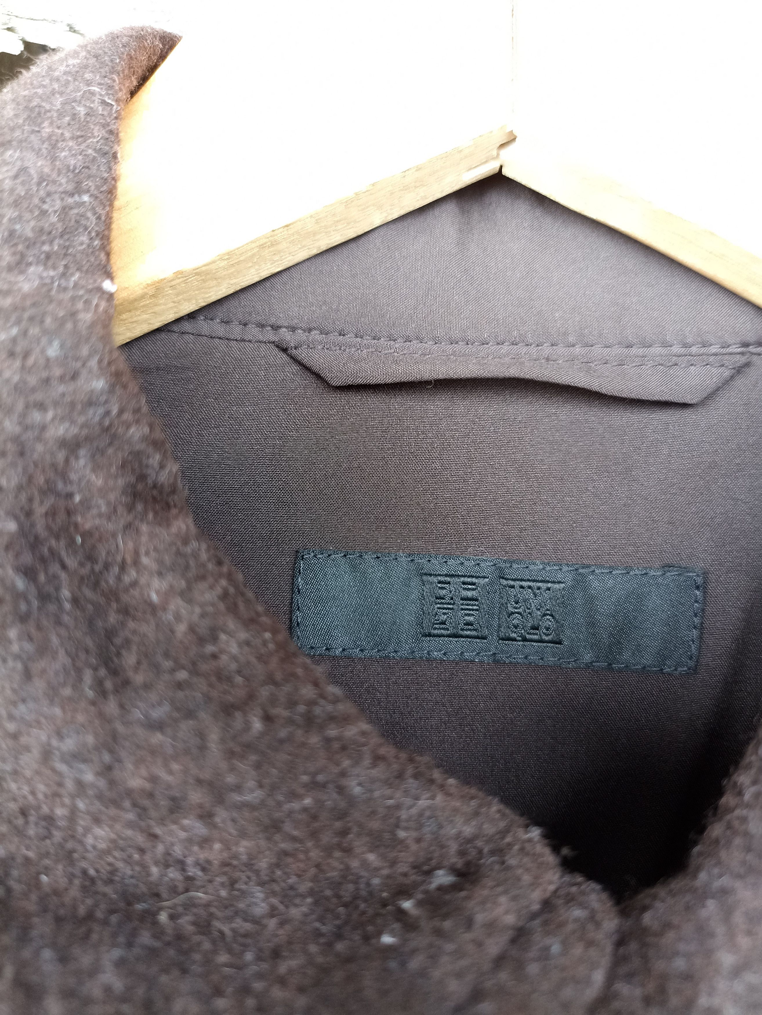 Japanese Brand × Uniqlo × Vintage Uniqlo Wool Shirt Button Flannel Size US L / EU 52-54 / 3 - 4 Thumbnail