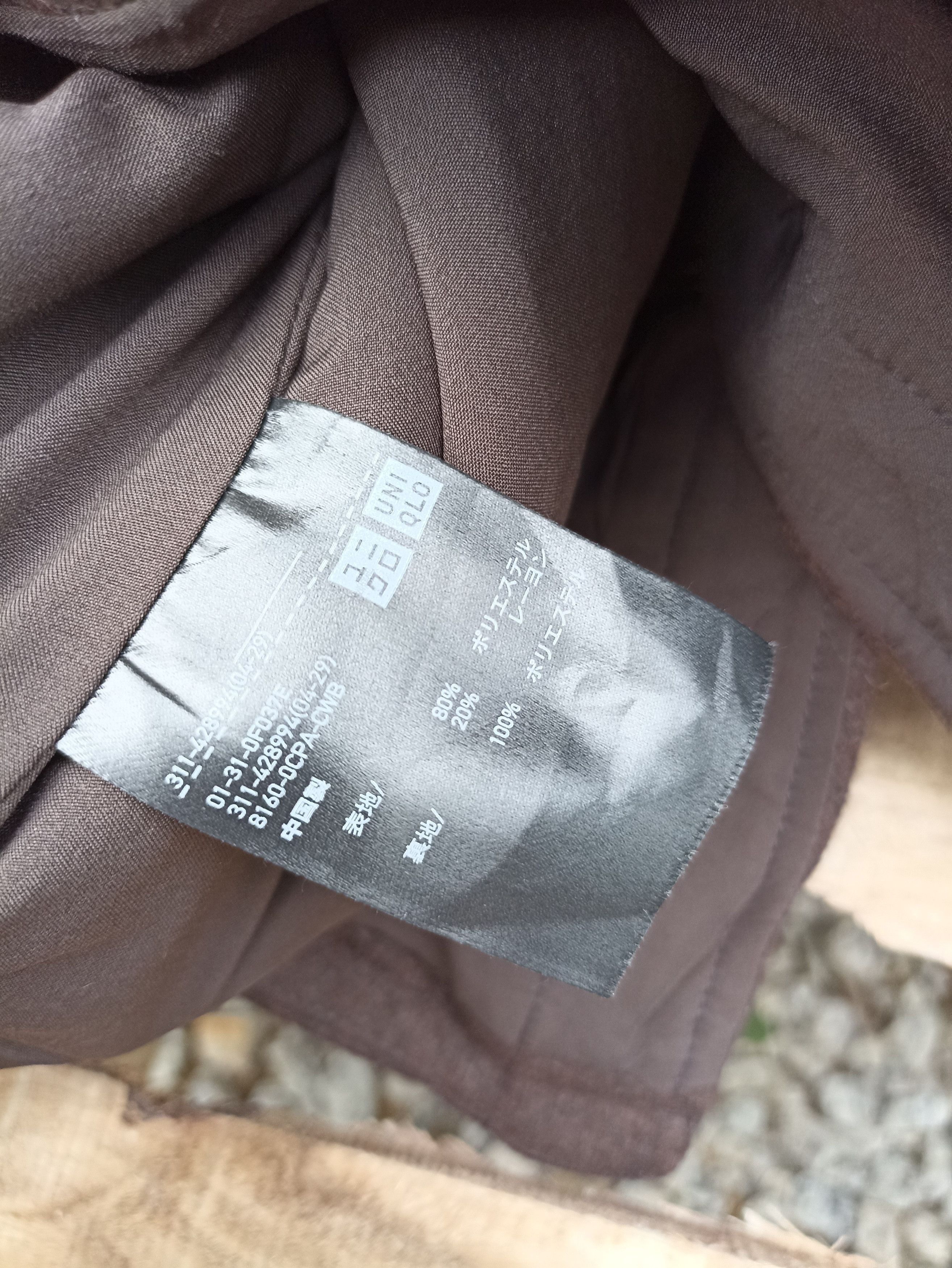 Japanese Brand × Uniqlo × Vintage Uniqlo Wool Shirt Button Flannel Size US L / EU 52-54 / 3 - 5 Thumbnail
