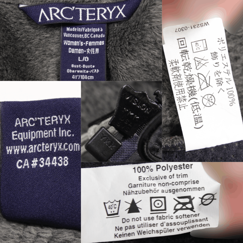 Arc'teryx 00S Pile Fleece Jacket Vintage Size L / US 10 / IT 46 - 8 Thumbnail