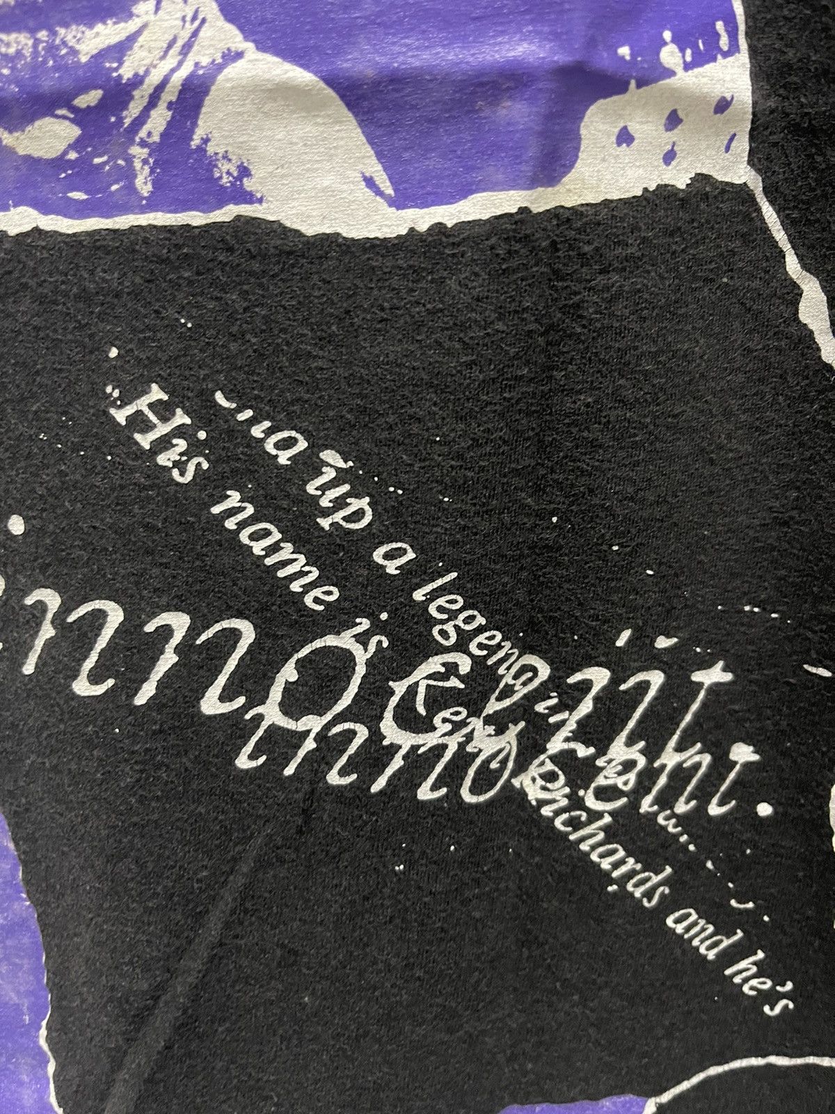 Band Tees × Vintage Vintage Keith Richards 90s shirt Size US M / EU 48-50 / 2 - 4 Thumbnail