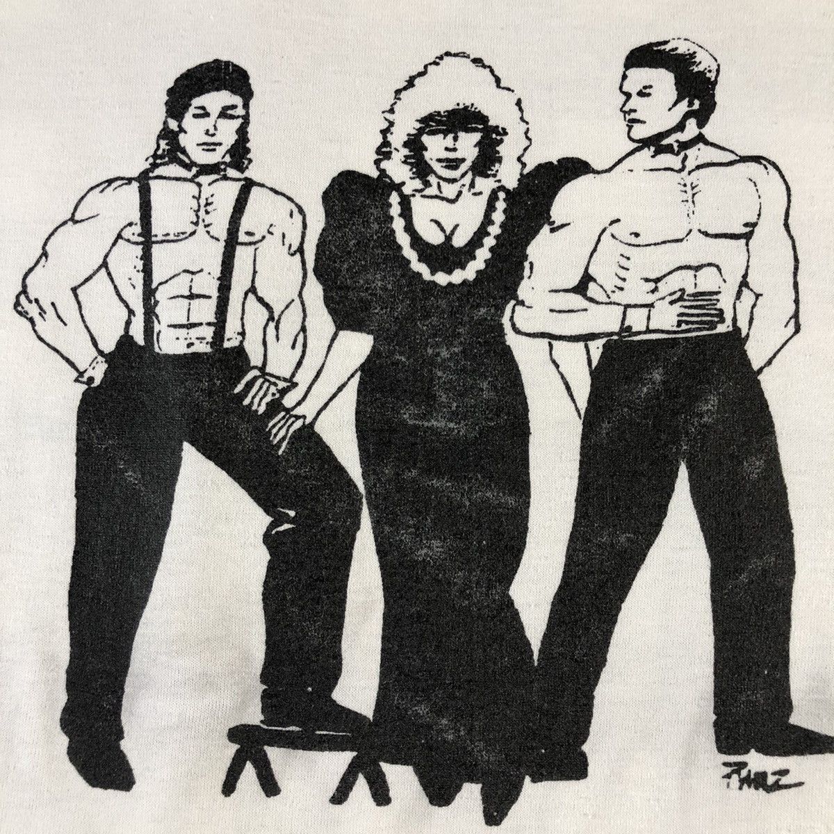 Fruit Of The Loom Strip Club Danny’s Of Windsor Adult Entertainment Gay Tee Size US XL / EU 56 / 4 - 4 Thumbnail