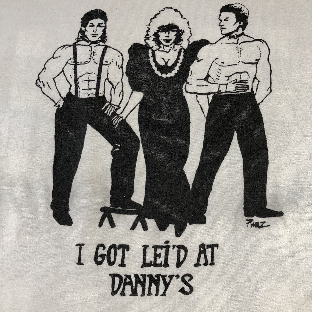 Fruit Of The Loom Strip Club Danny’s Of Windsor Adult Entertainment Gay Tee Size US XL / EU 56 / 4 - 3 Thumbnail