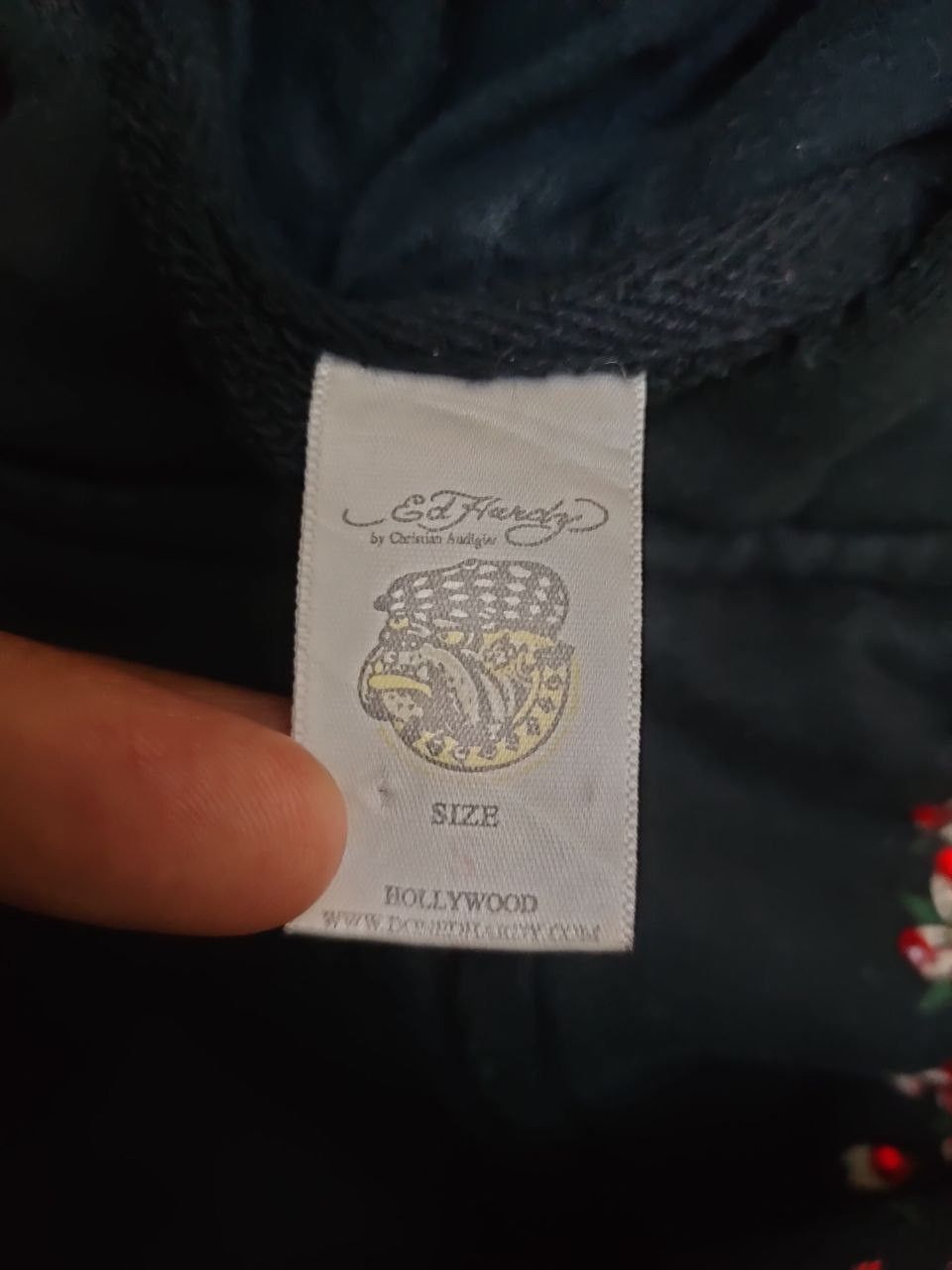 Ed Hardy Ed Hardy Skull Faded Black Hoodie Size S / US 4 / IT 40 - 9 Thumbnail