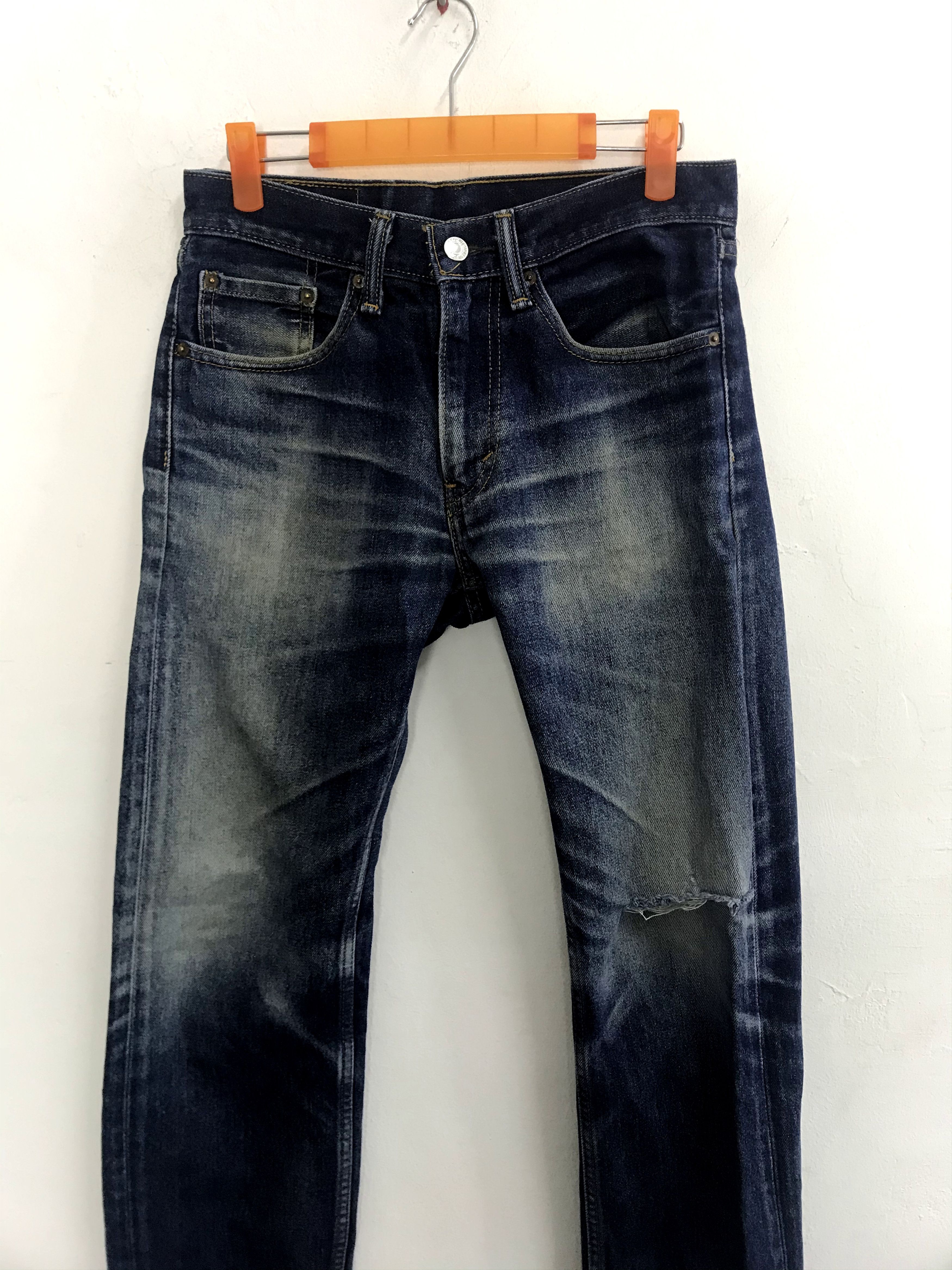 Levi's Vintage Clothing Vintage Distressed Denim Levi's Strauss Jeans Lot 505 Size US 29 - 4 Thumbnail
