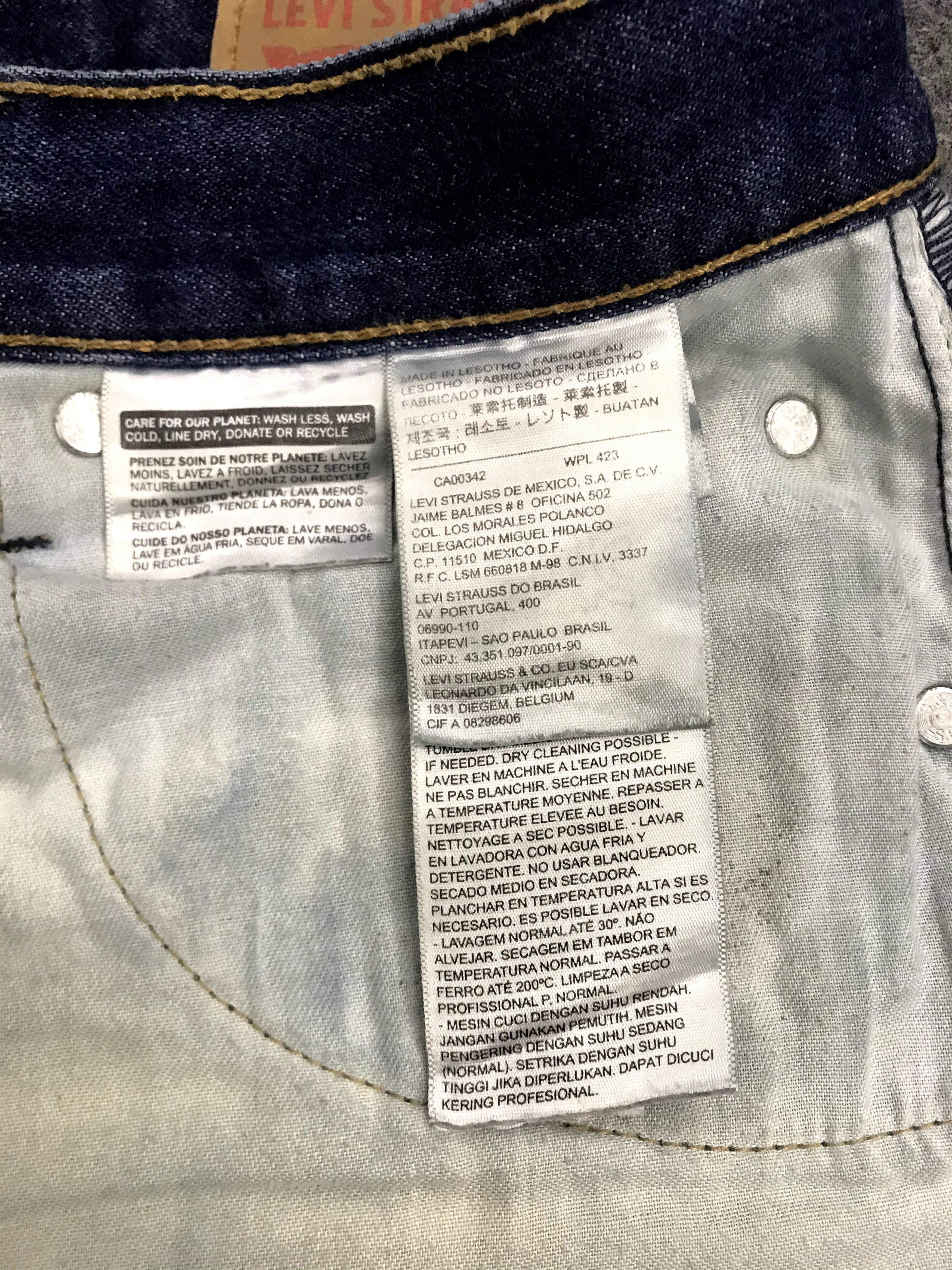 Levi's Vintage Clothing Vintage Distressed Denim Levi's Strauss Jeans Lot 505 Size US 29 - 14 Thumbnail