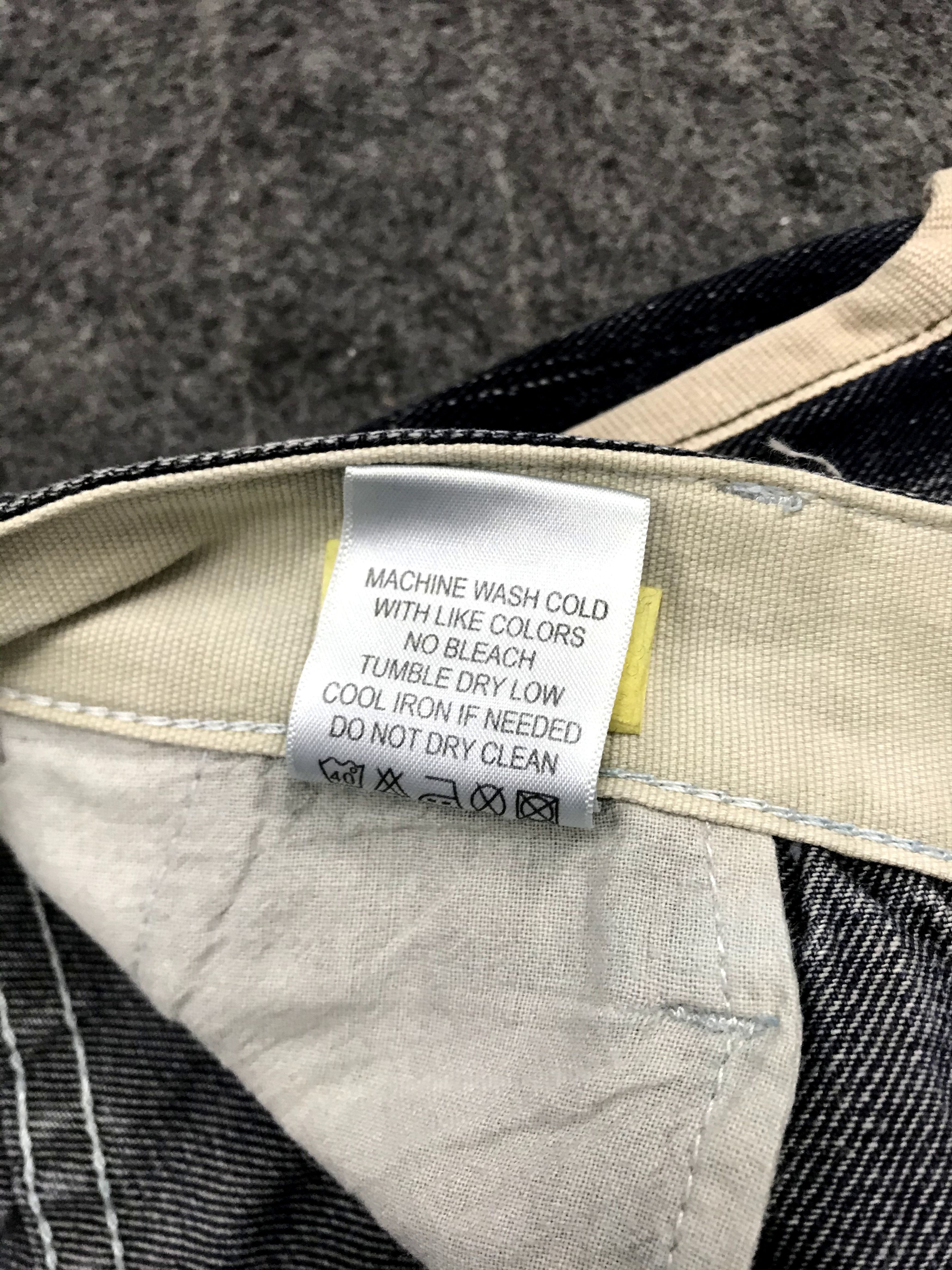 Seditionaries Vintage Hype Streetwear Raw Denim Jeans Bondage Tactical Size US 31 - 10 Thumbnail