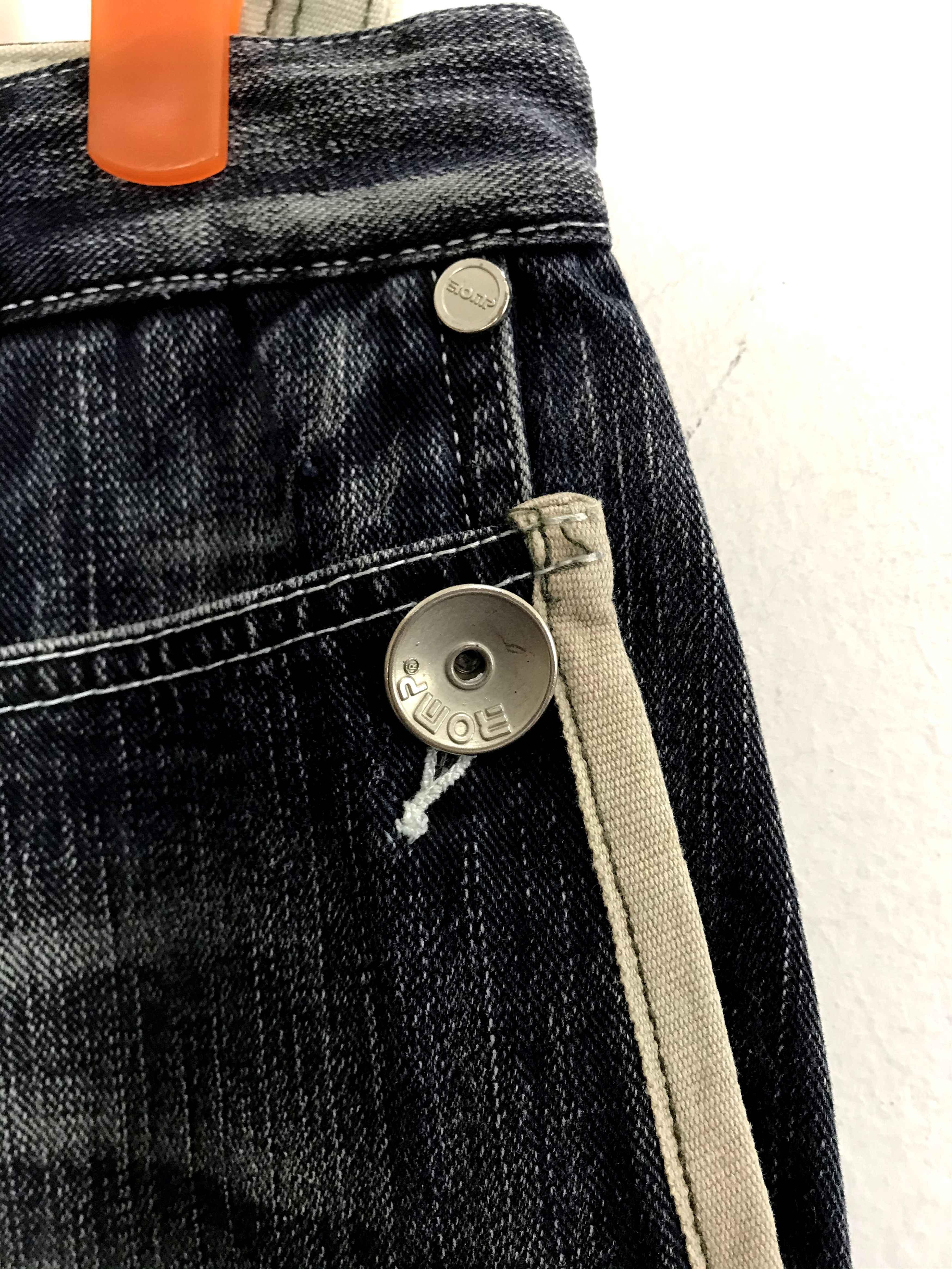 Seditionaries Vintage Hype Streetwear Raw Denim Jeans Bondage Tactical Size US 31 - 4 Thumbnail