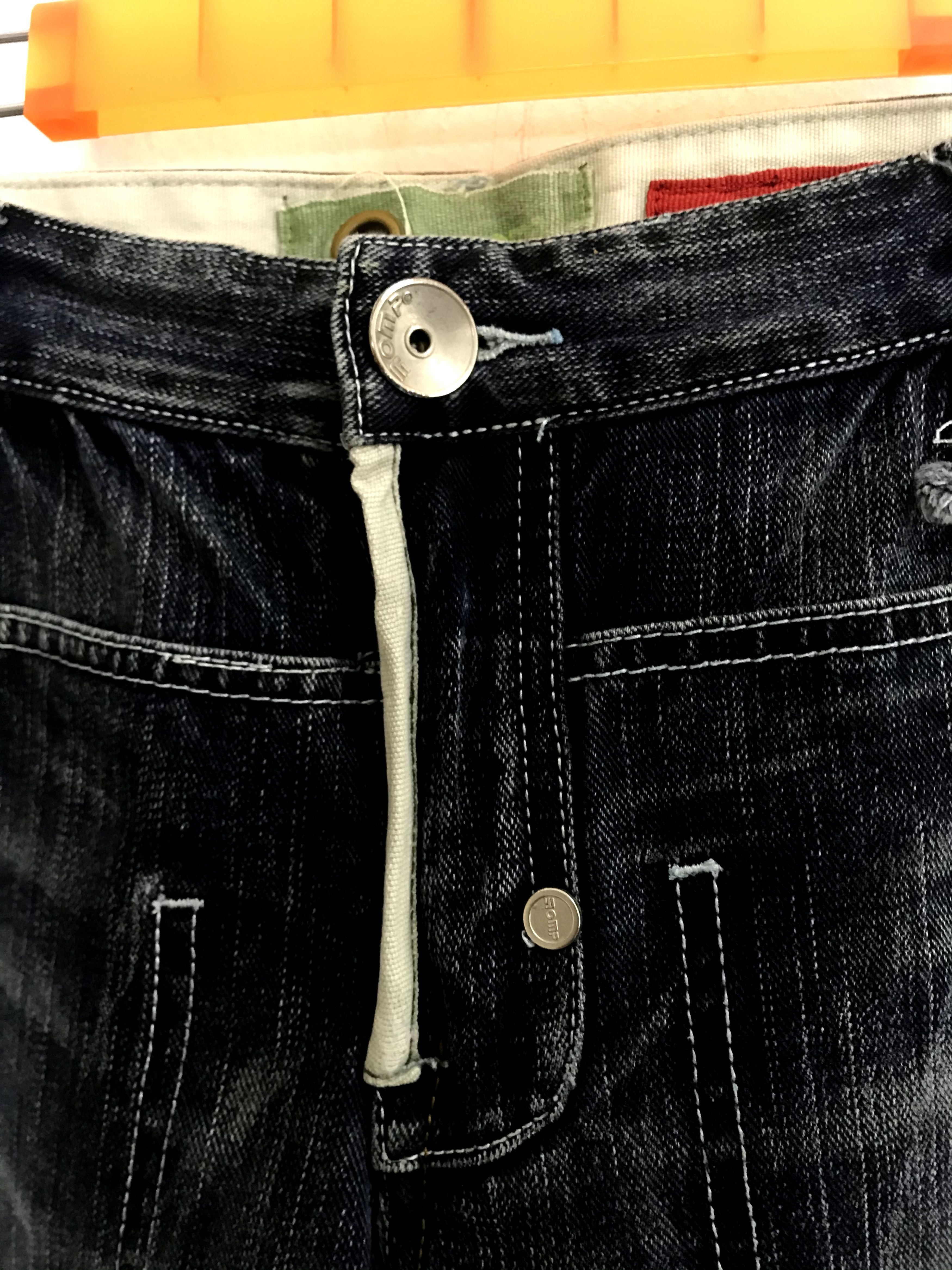 Seditionaries Vintage Hype Streetwear Raw Denim Jeans Bondage Tactical Size US 31 - 5 Thumbnail