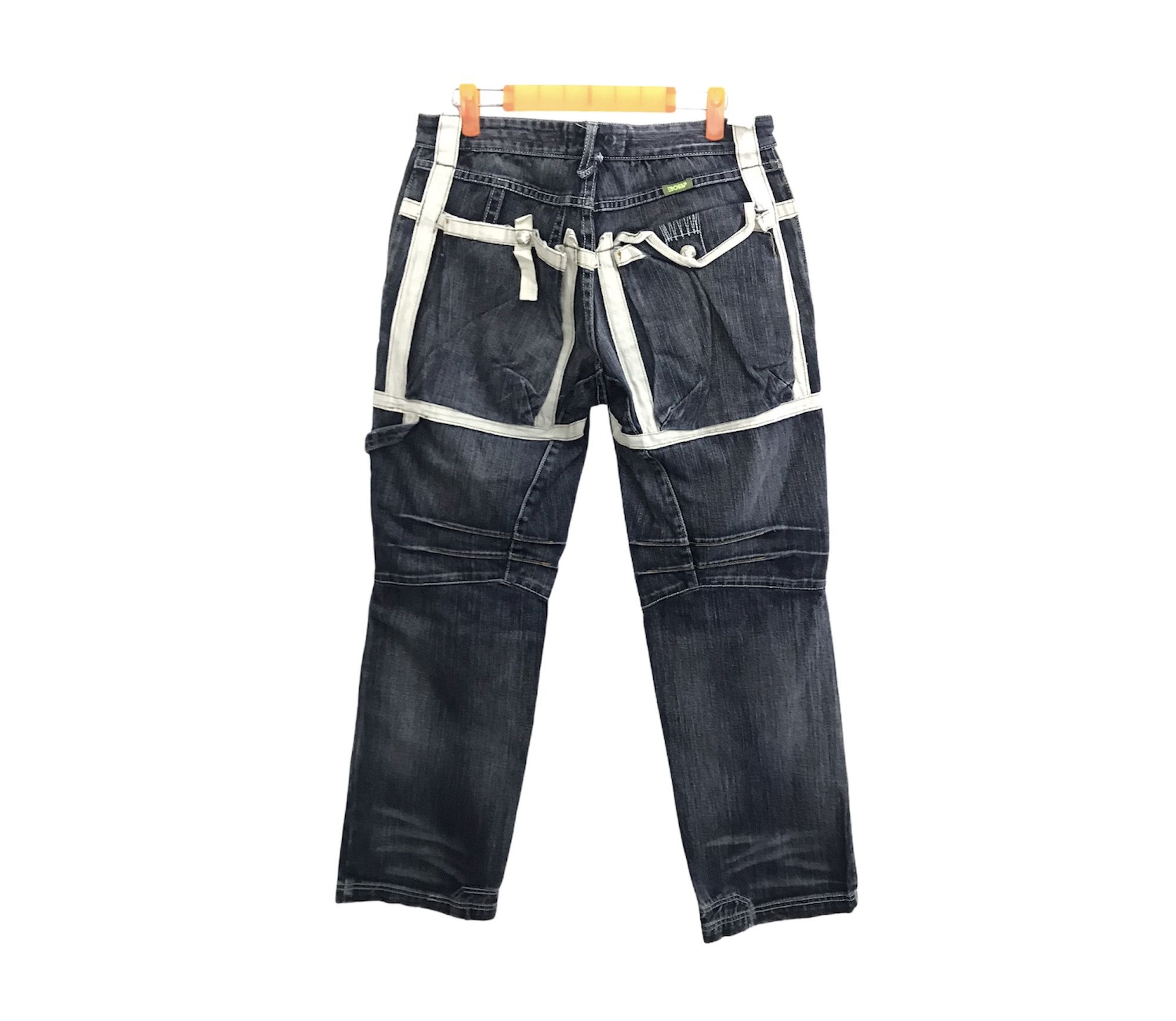 Seditionaries Vintage Hype Streetwear Raw Denim Jeans Bondage Tactical Size US 31 - 3 Thumbnail