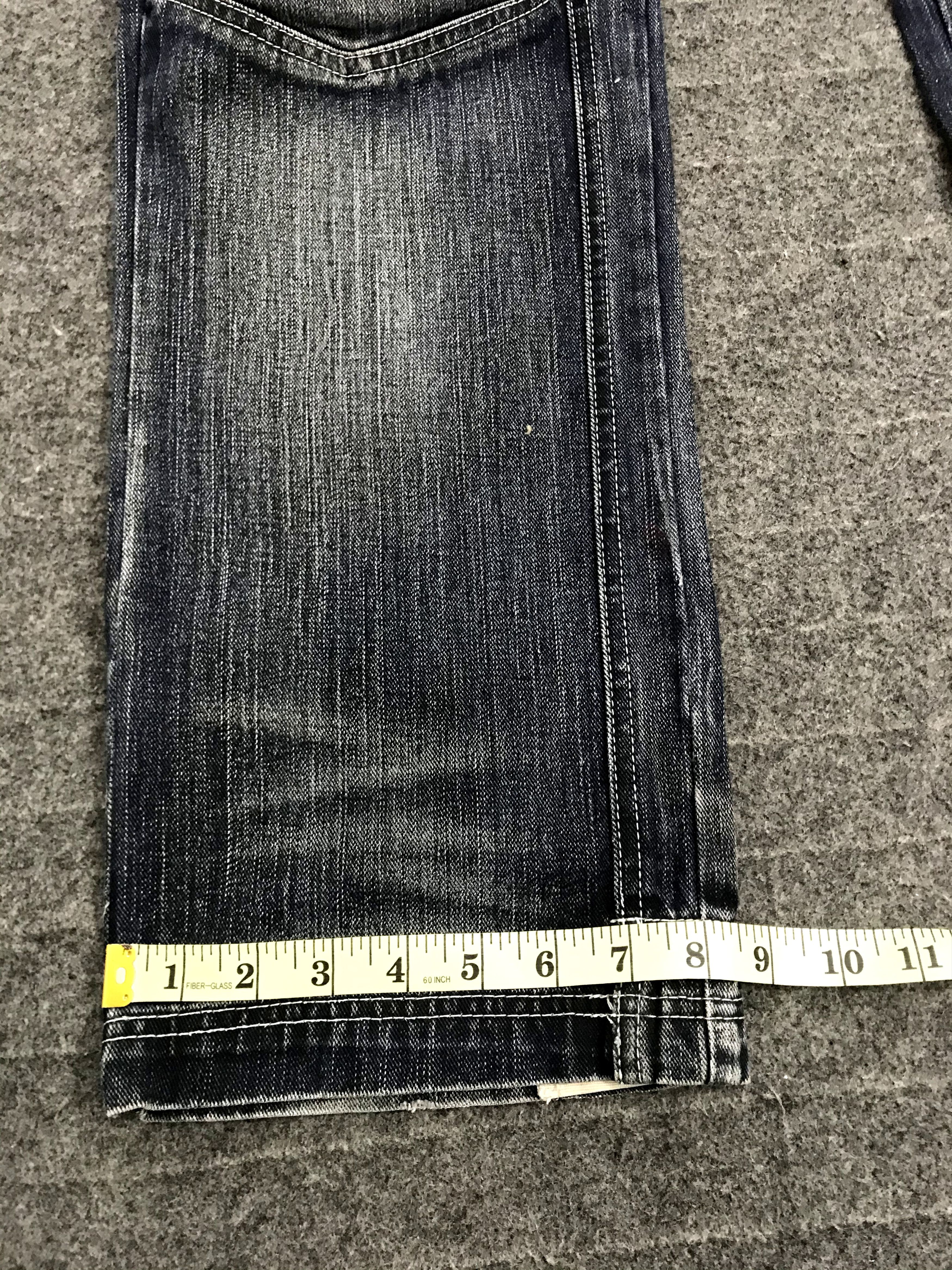 Seditionaries Vintage Hype Streetwear Raw Denim Jeans Bondage Tactical Size US 31 - 16 Thumbnail