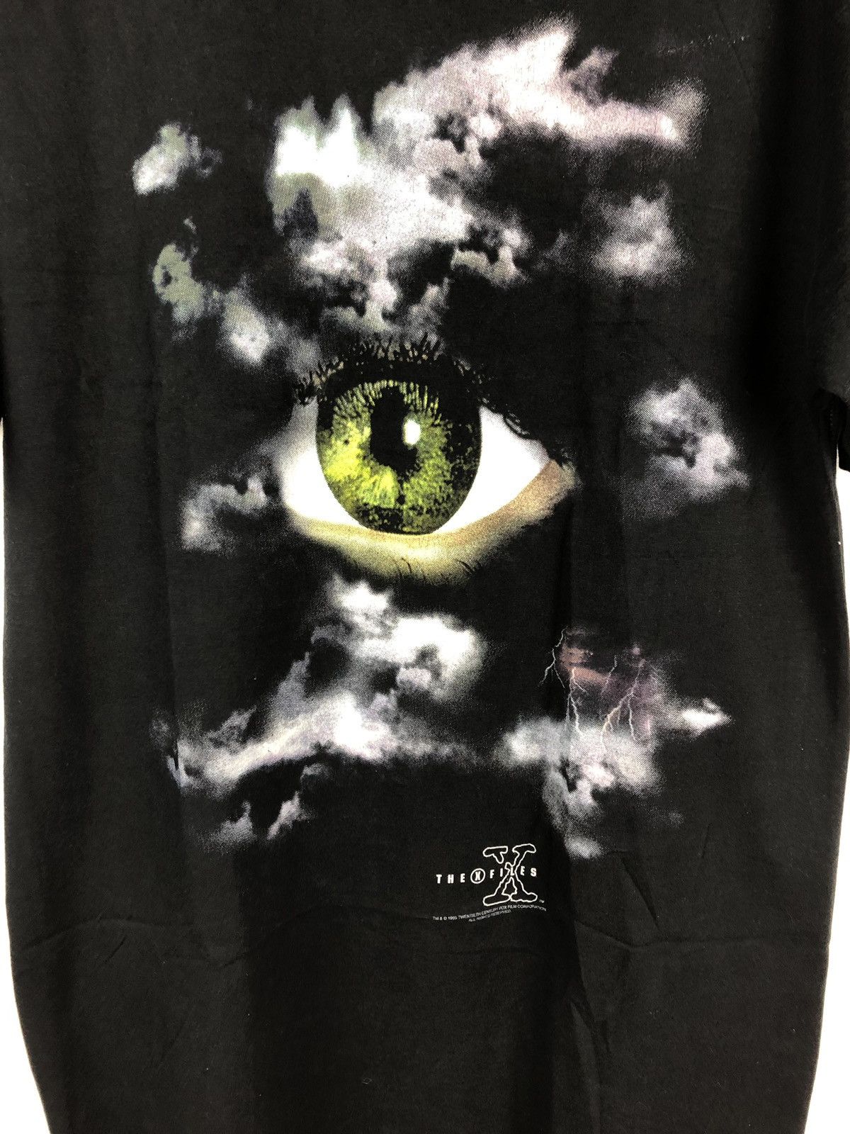 Vintage Vintage 90's The X Files 1995 T-Shirt Size US XL / EU 56 / 4 - 5 Thumbnail