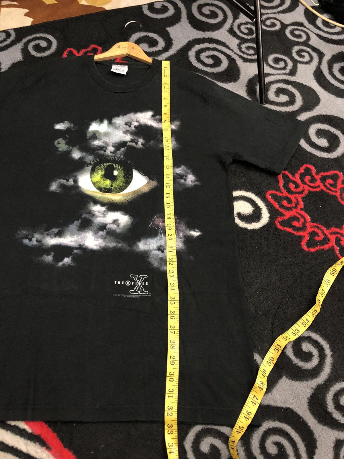 Vintage Vintage 90's The X Files 1995 T-Shirt Size US XL / EU 56 / 4 - 10 Thumbnail