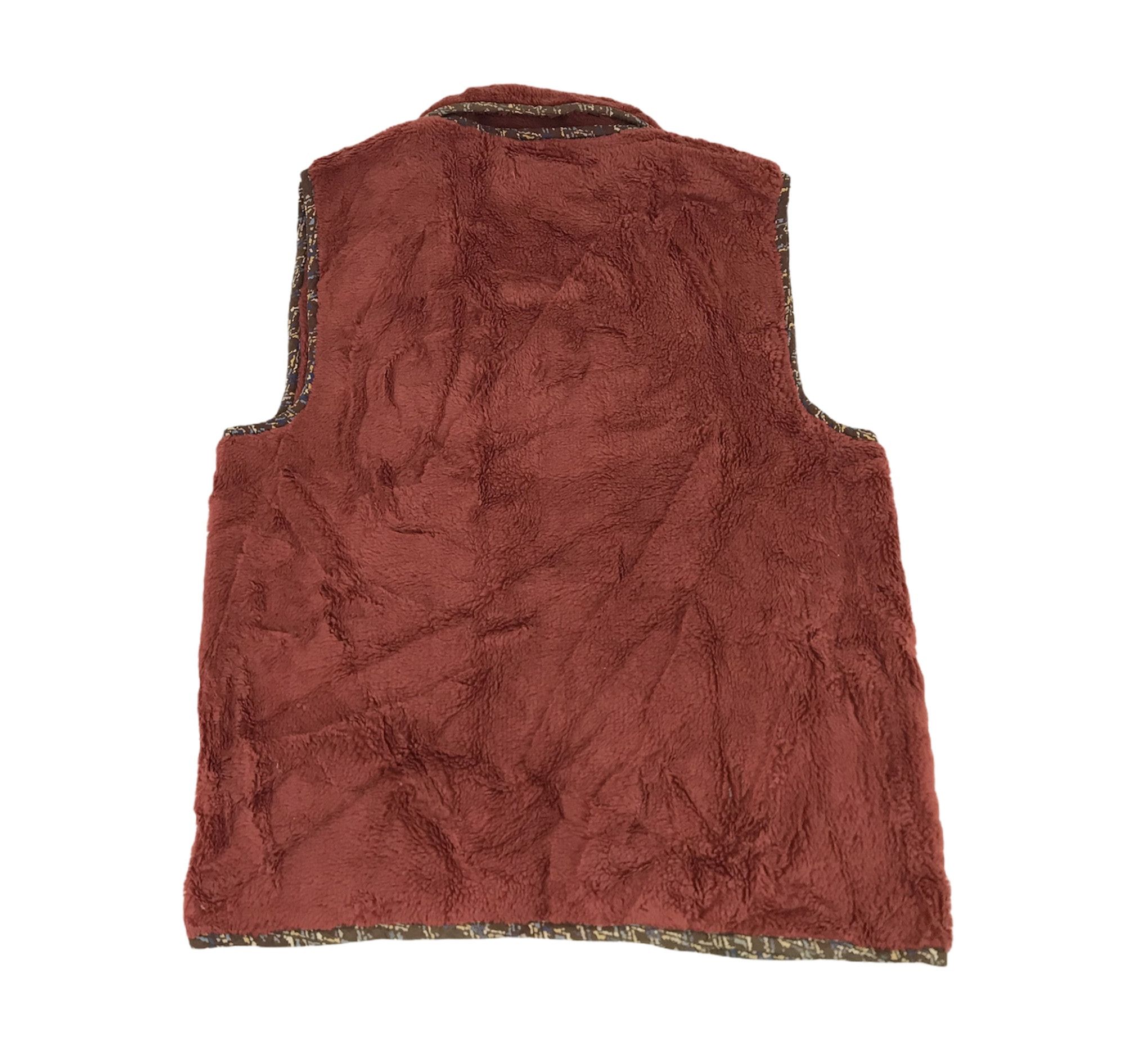 Japanese Brand Lofty Warm Up Collection Vest Sherpa Fleece Padded Jacket Size US L / EU 52-54 / 3 - 6 Thumbnail