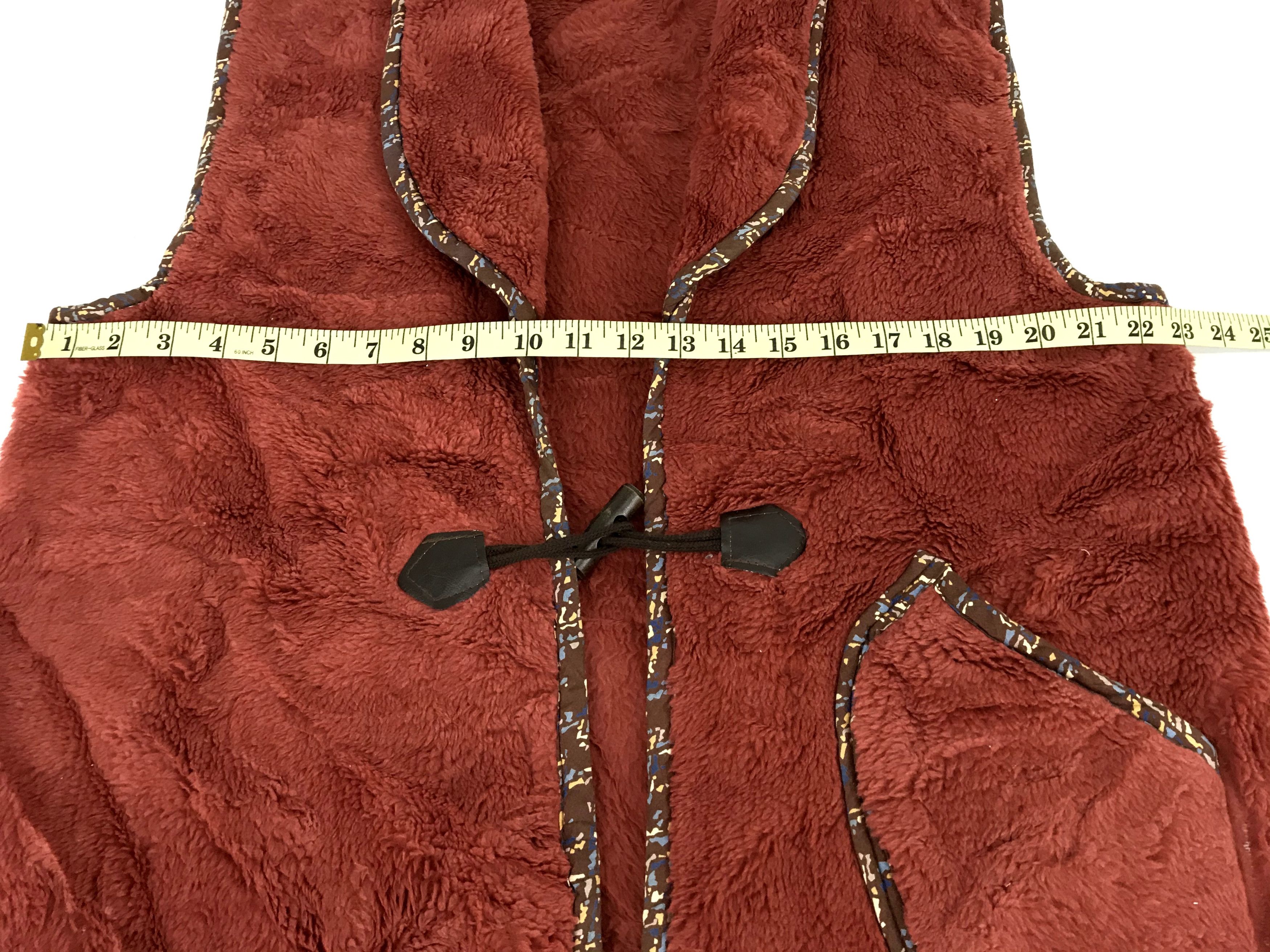 Japanese Brand Lofty Warm Up Collection Vest Sherpa Fleece Padded Jacket Size US L / EU 52-54 / 3 - 7 Thumbnail